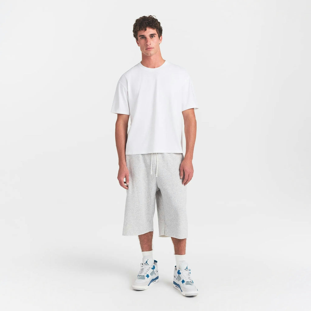 MENS RELAXED CROPPED CREWNECK