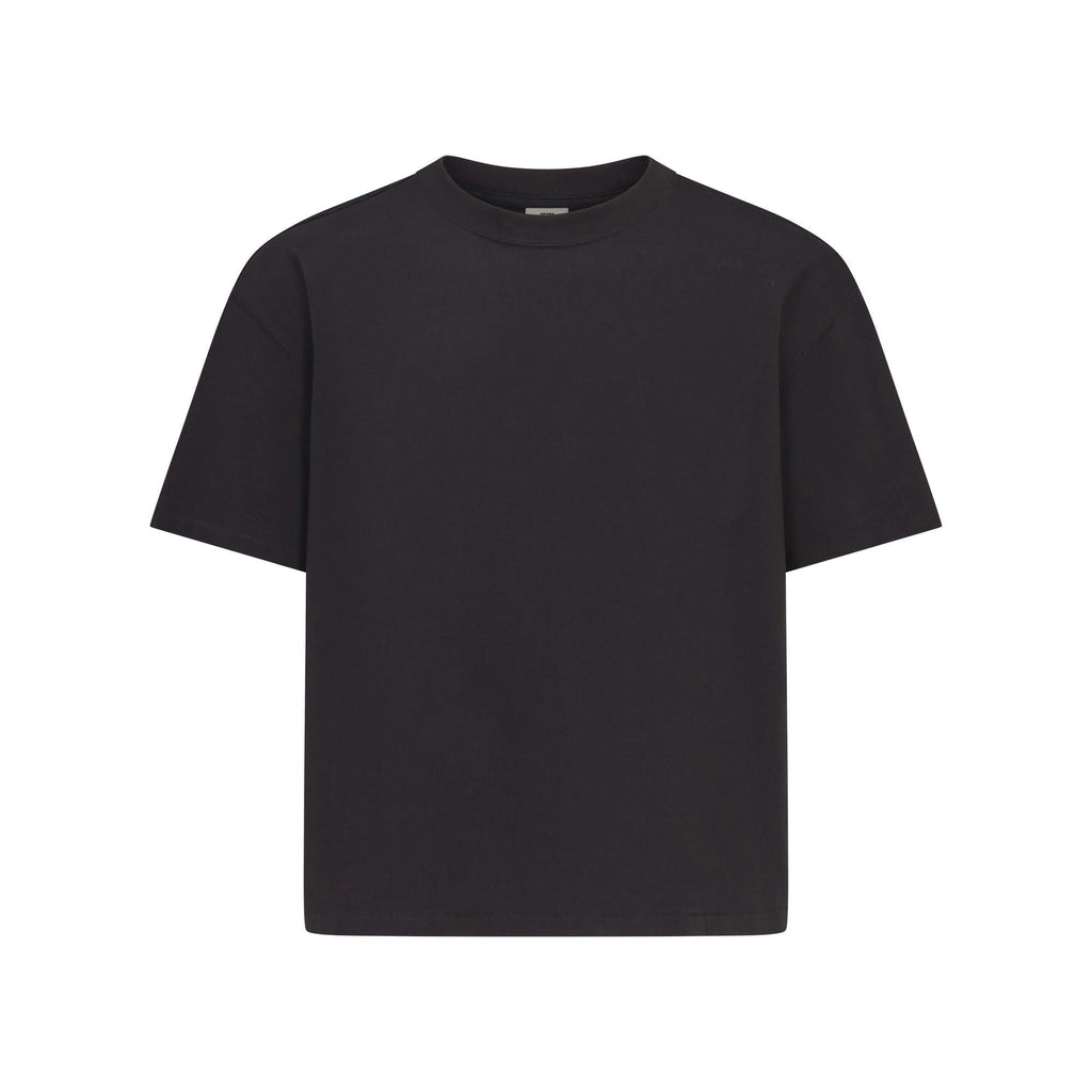 MENS RELAXED CROPPED CREWNECK