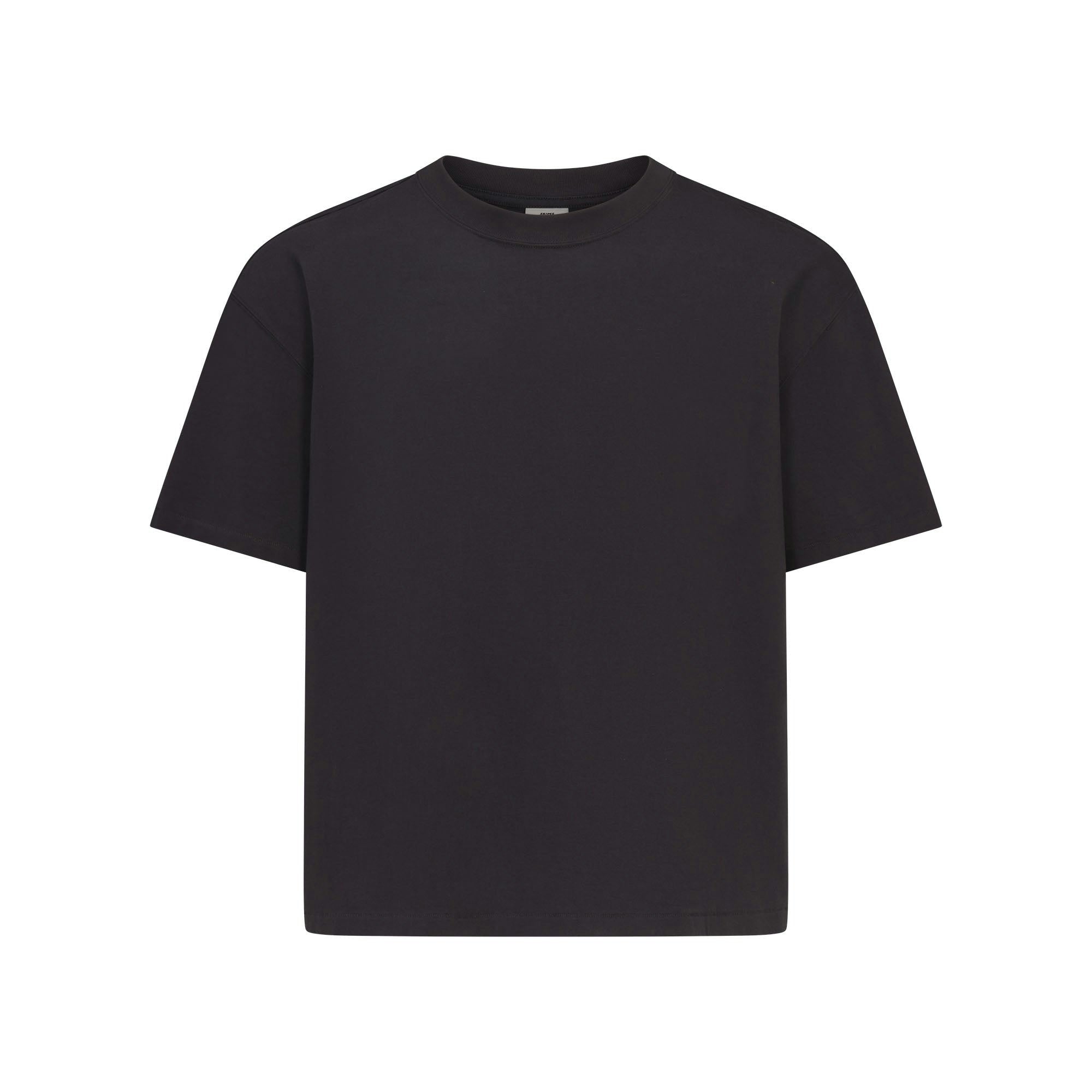 MENS RELAXED CROPPED CREWNECK