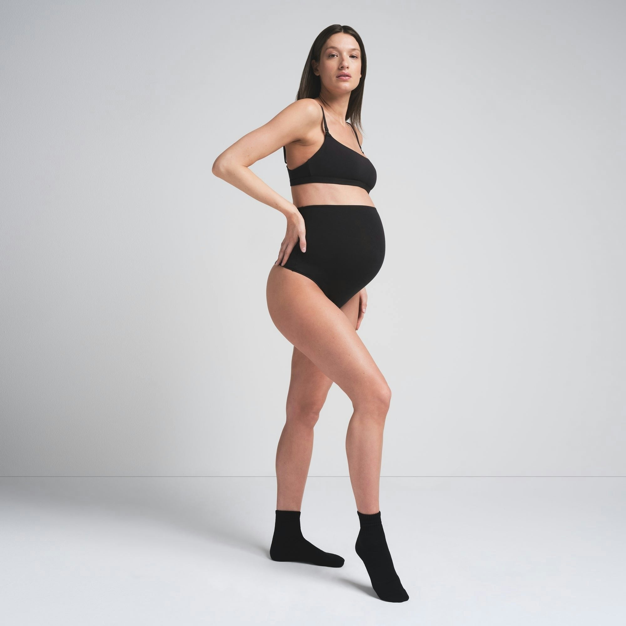MATERNITY HIGH-WAISTED THONG
