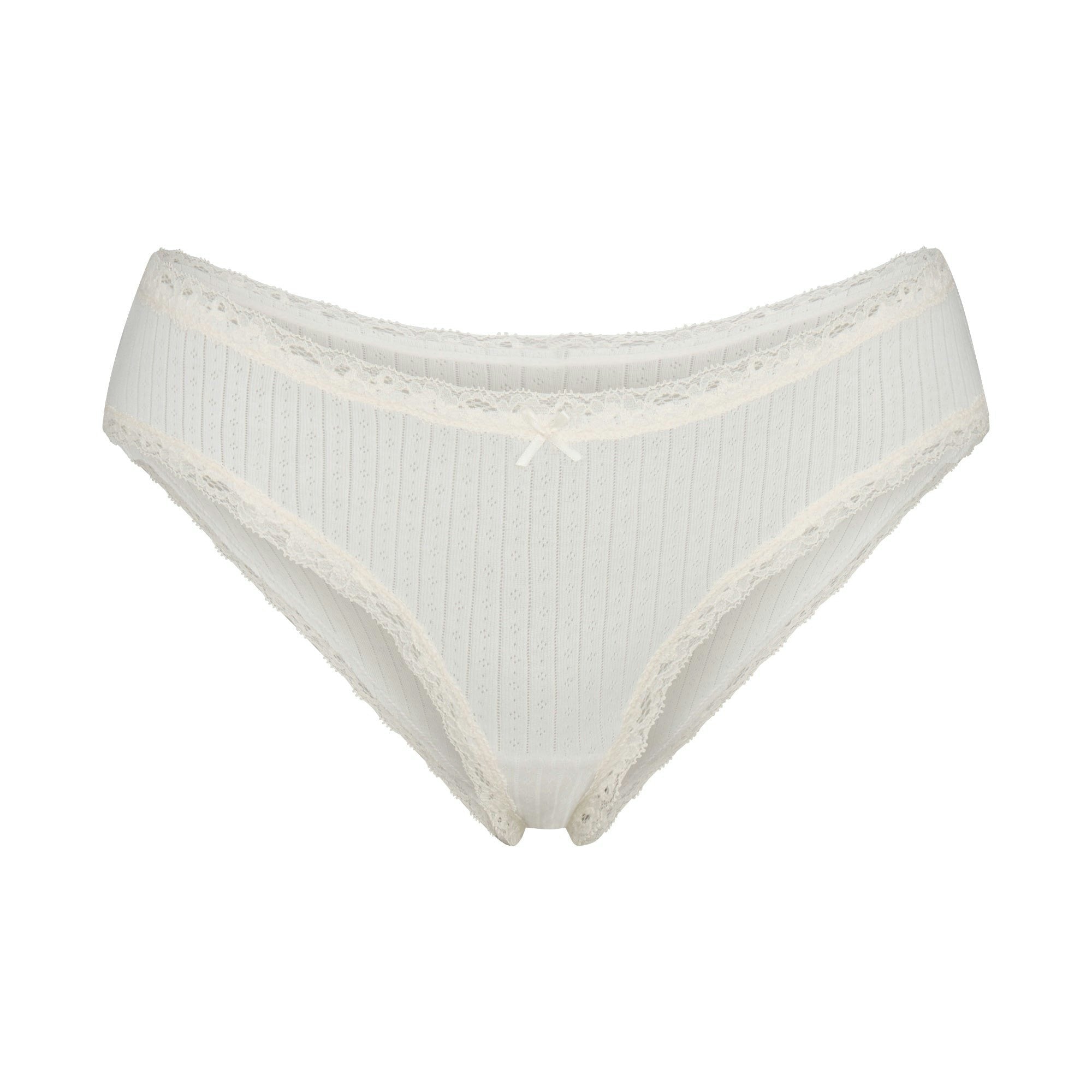 POINTELLE LACE BRIEF