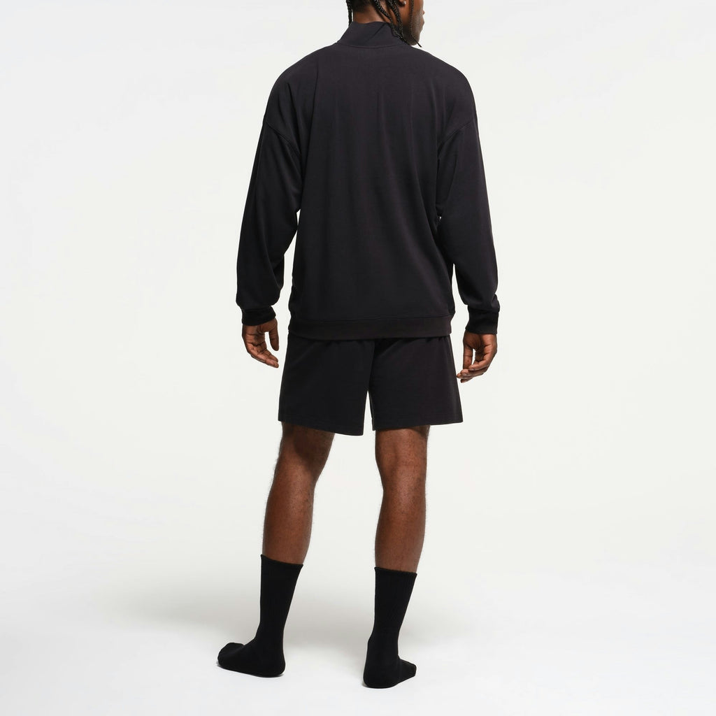 MENS RELAXED QUARTER ZIP PULLOVER