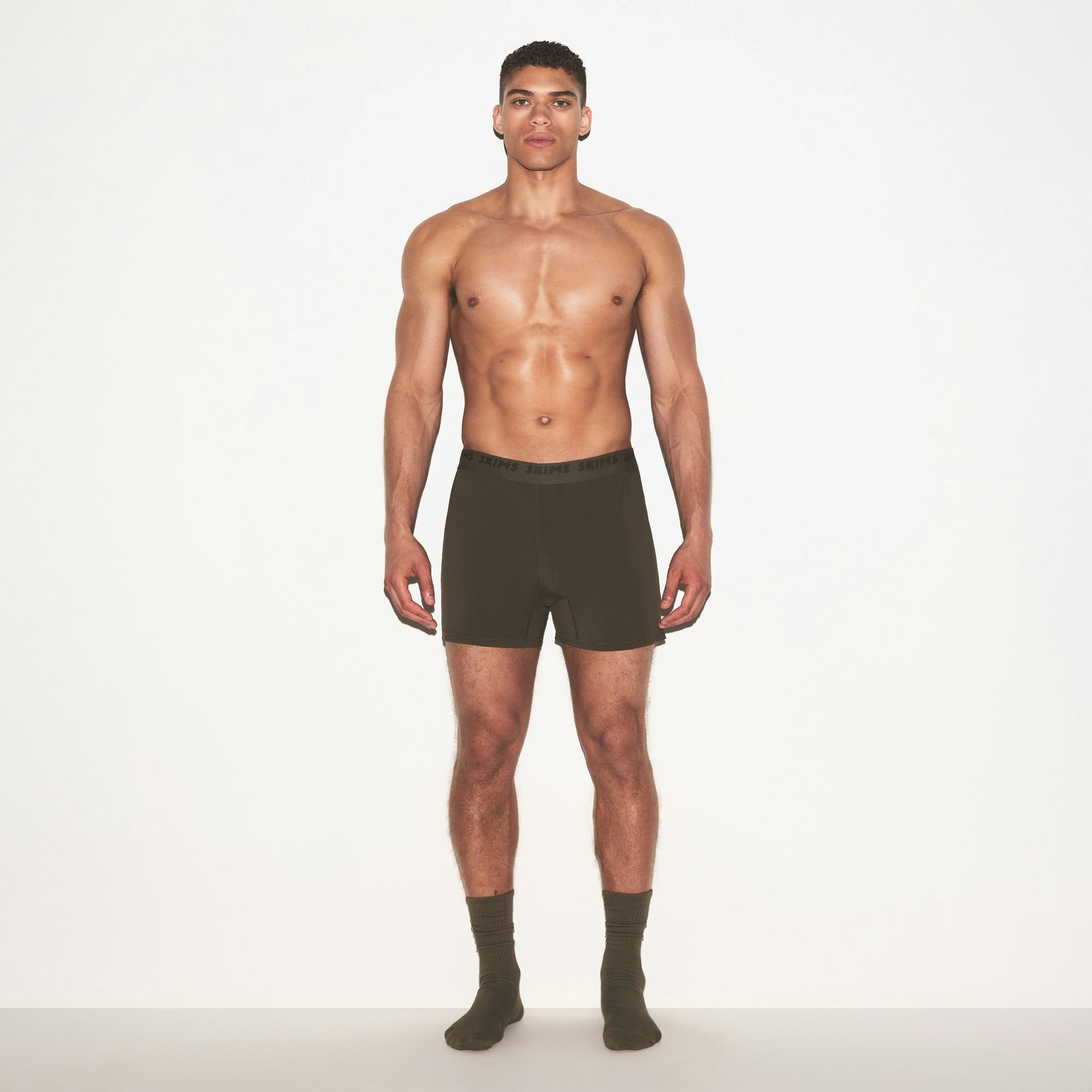 MENS KNIT BOXER