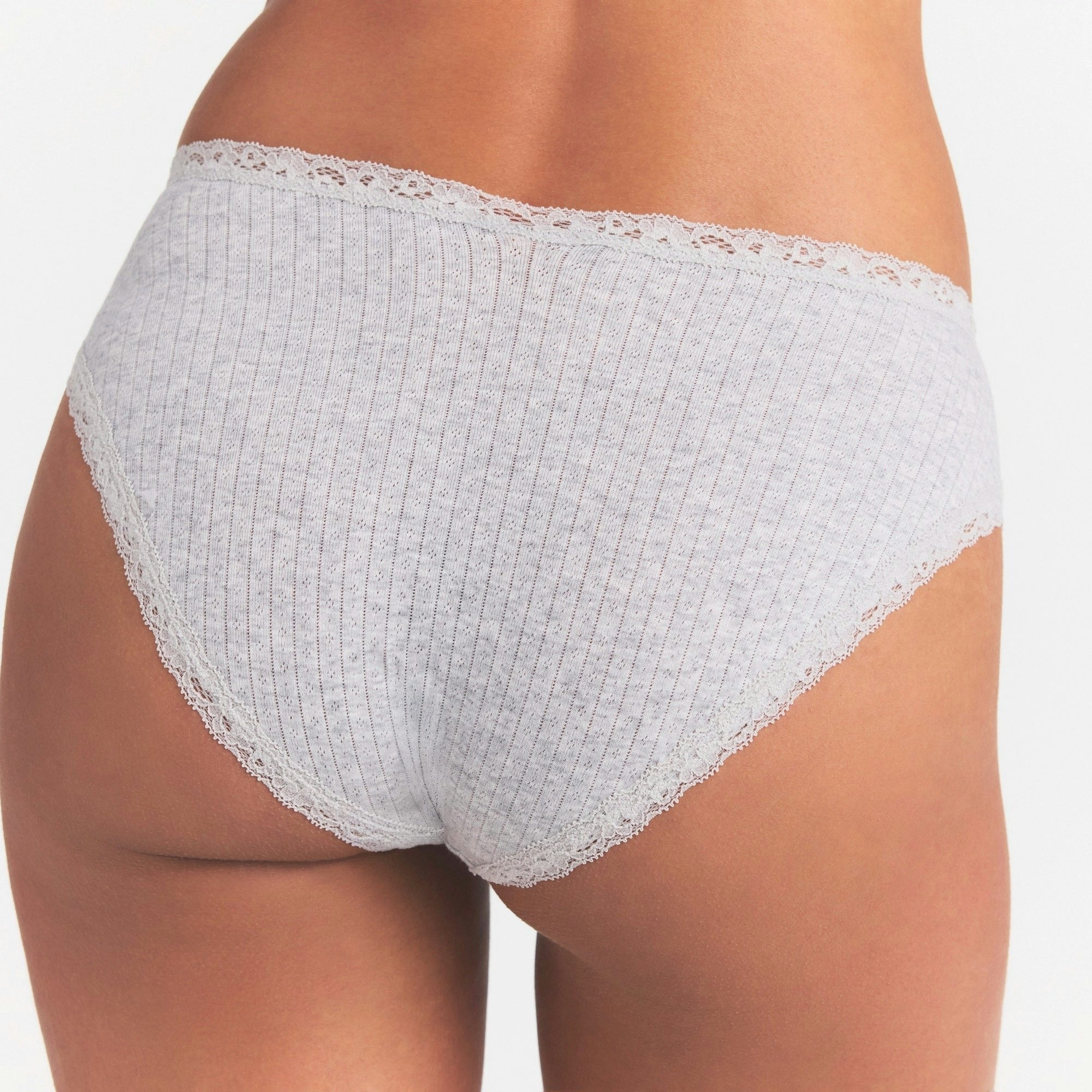 POINTELLE LACE BRIEF