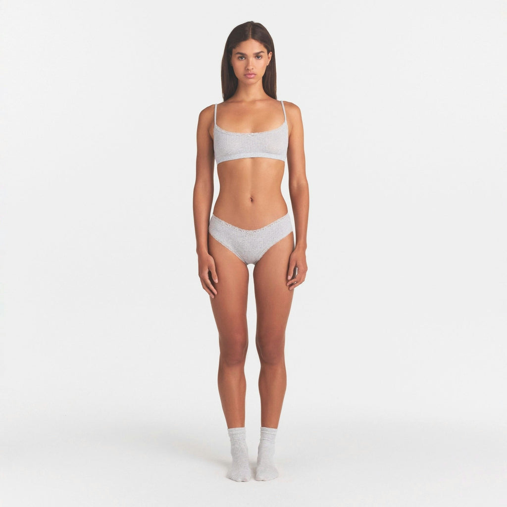 POINTELLE LACE BRIEF