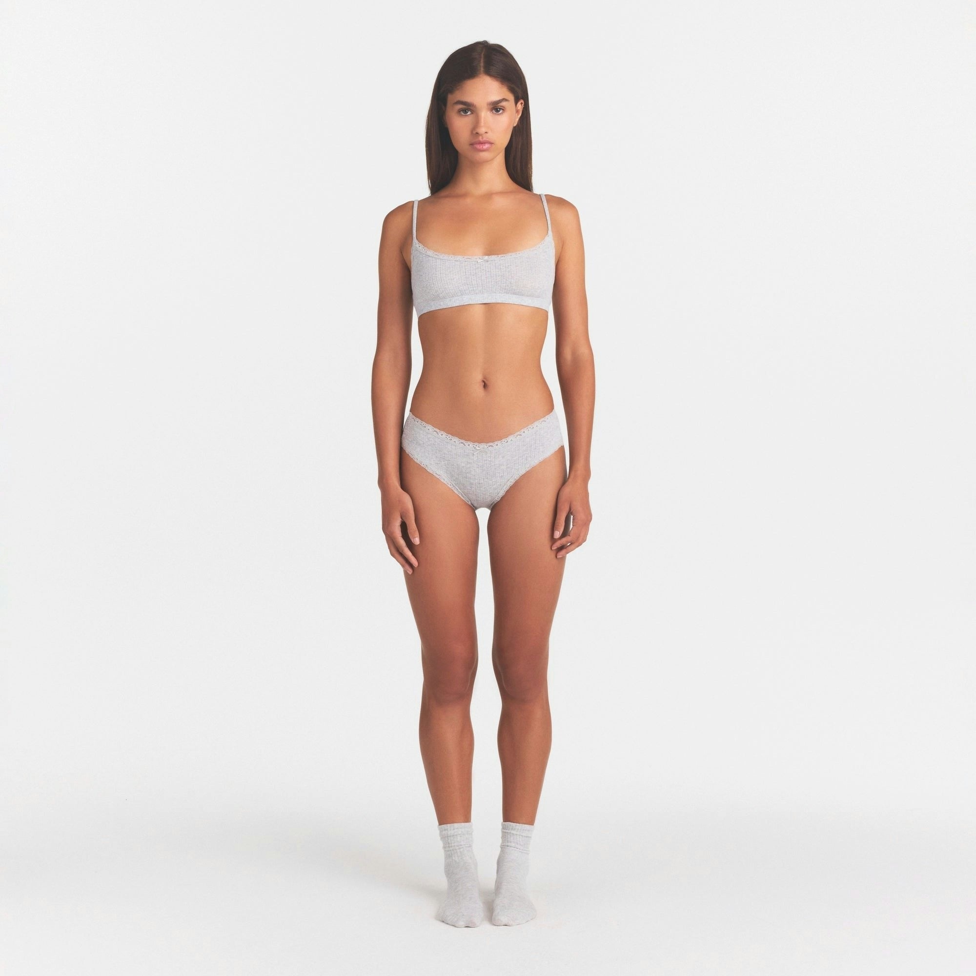 POINTELLE LACE BRIEF