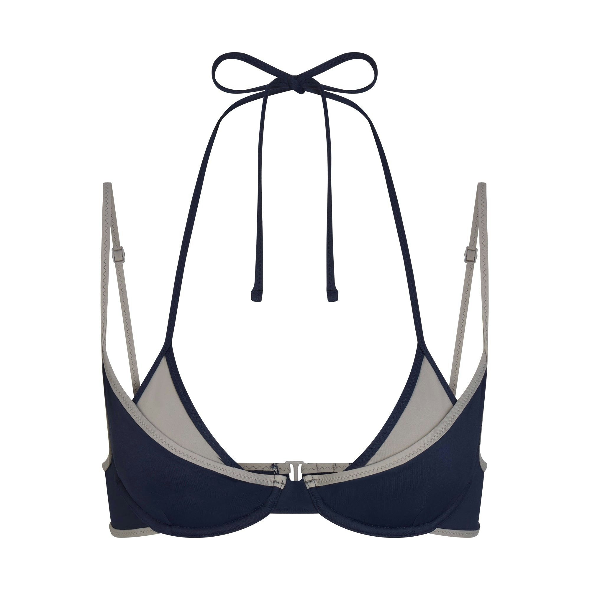 LAYERED PLUNGE BIKINI TOP
