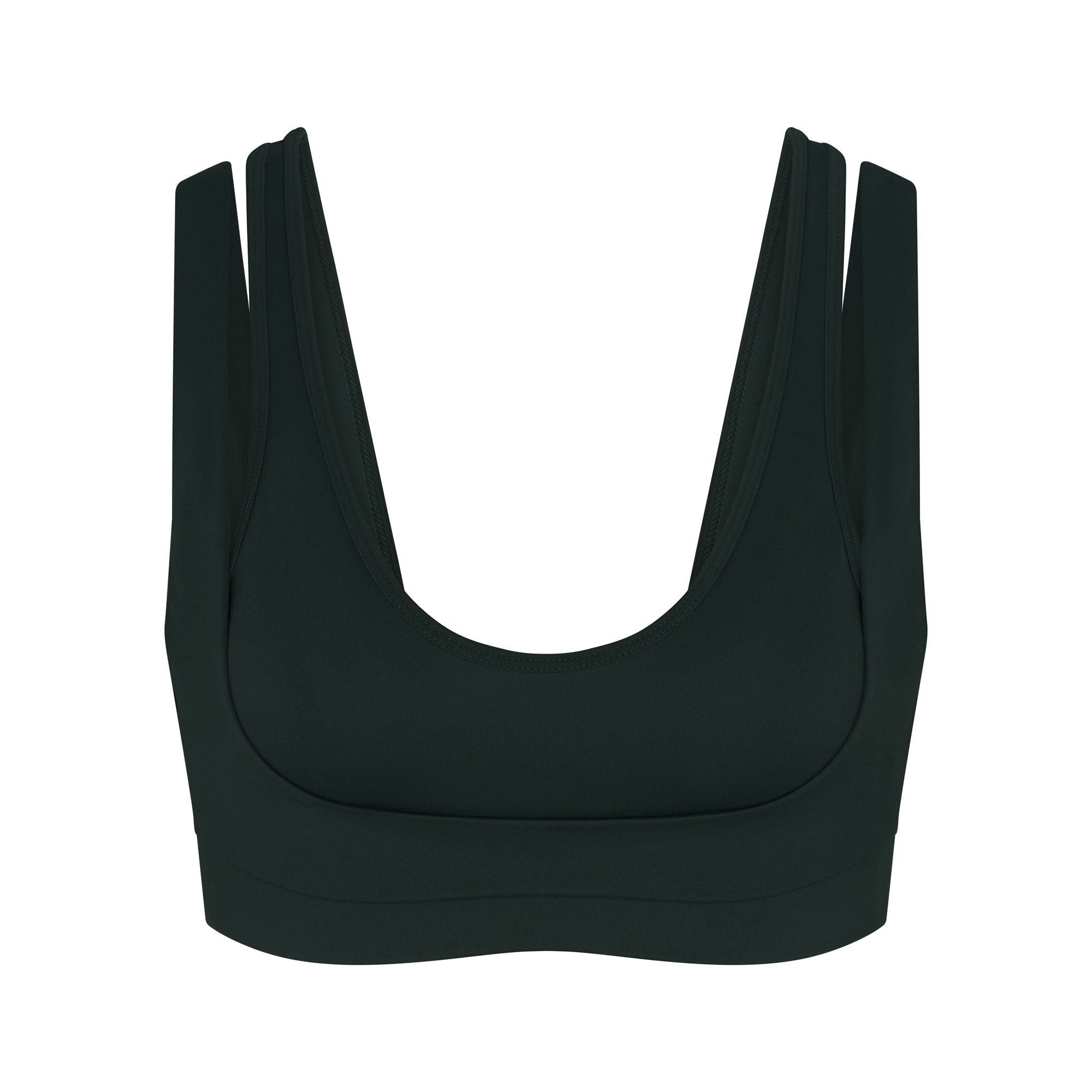 DOUBLE STRAP SCOOP BRA