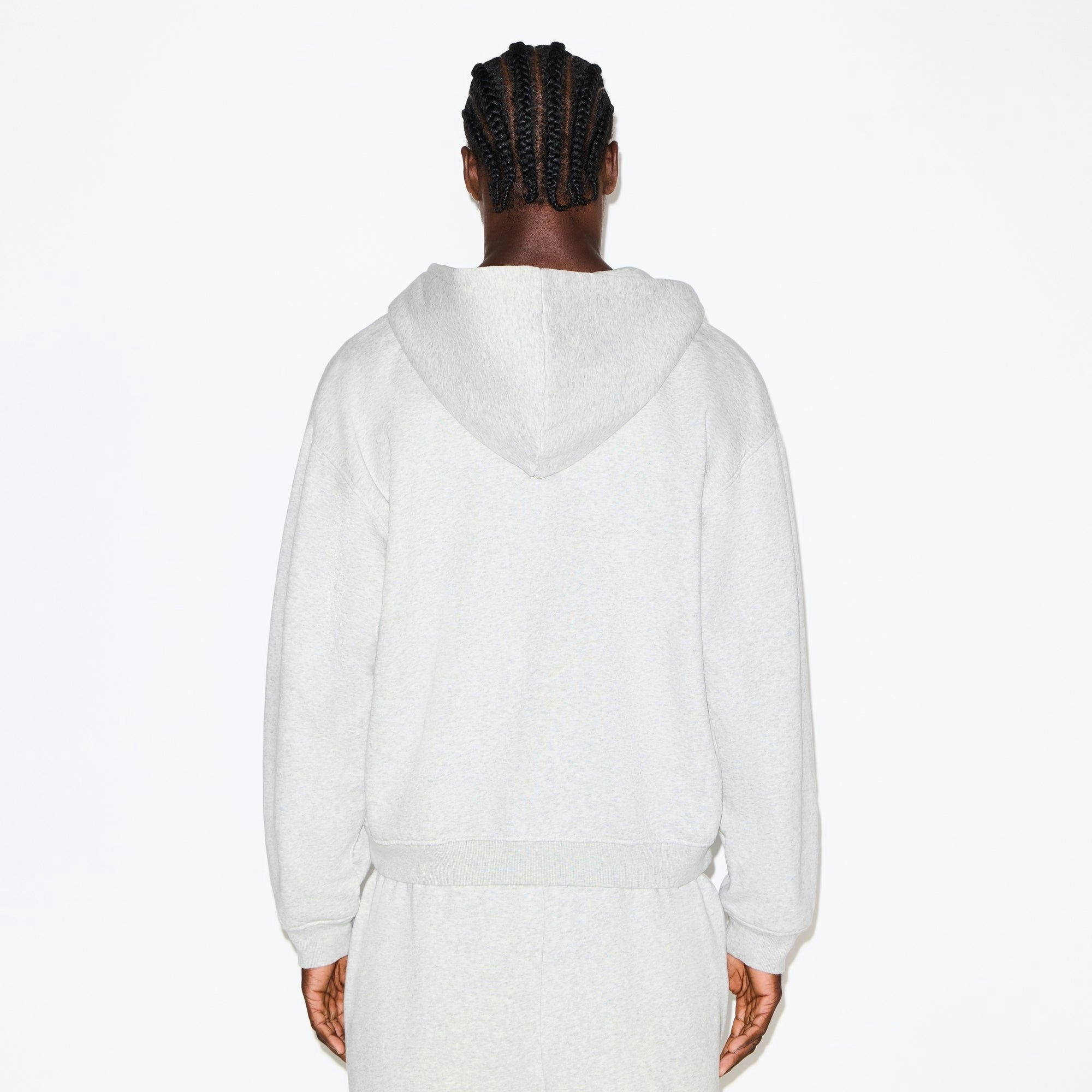 MENS RELAXED ZIP UP HOODIE