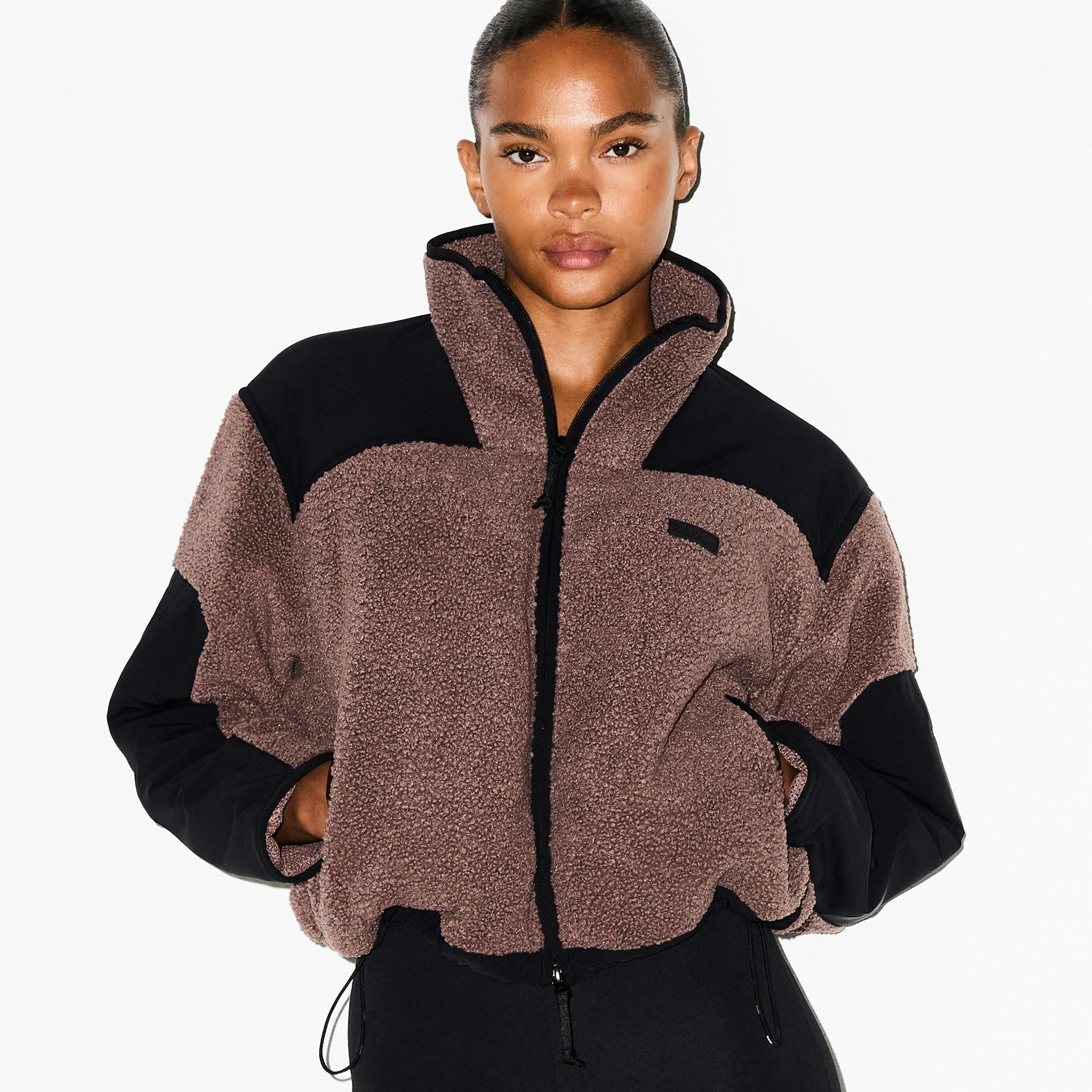 BOXY ZIP UP JACKET