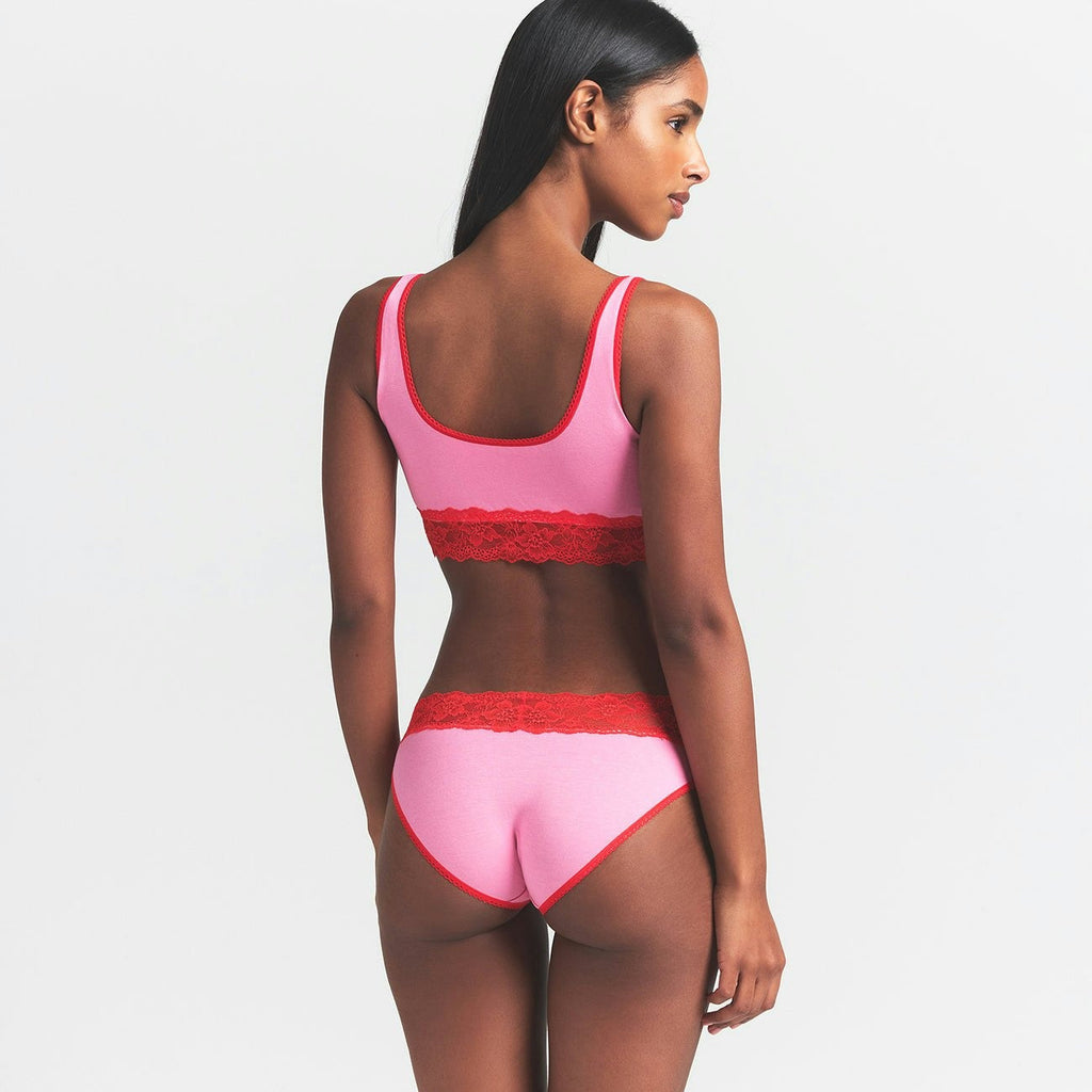 WIDE LACE BRIEF