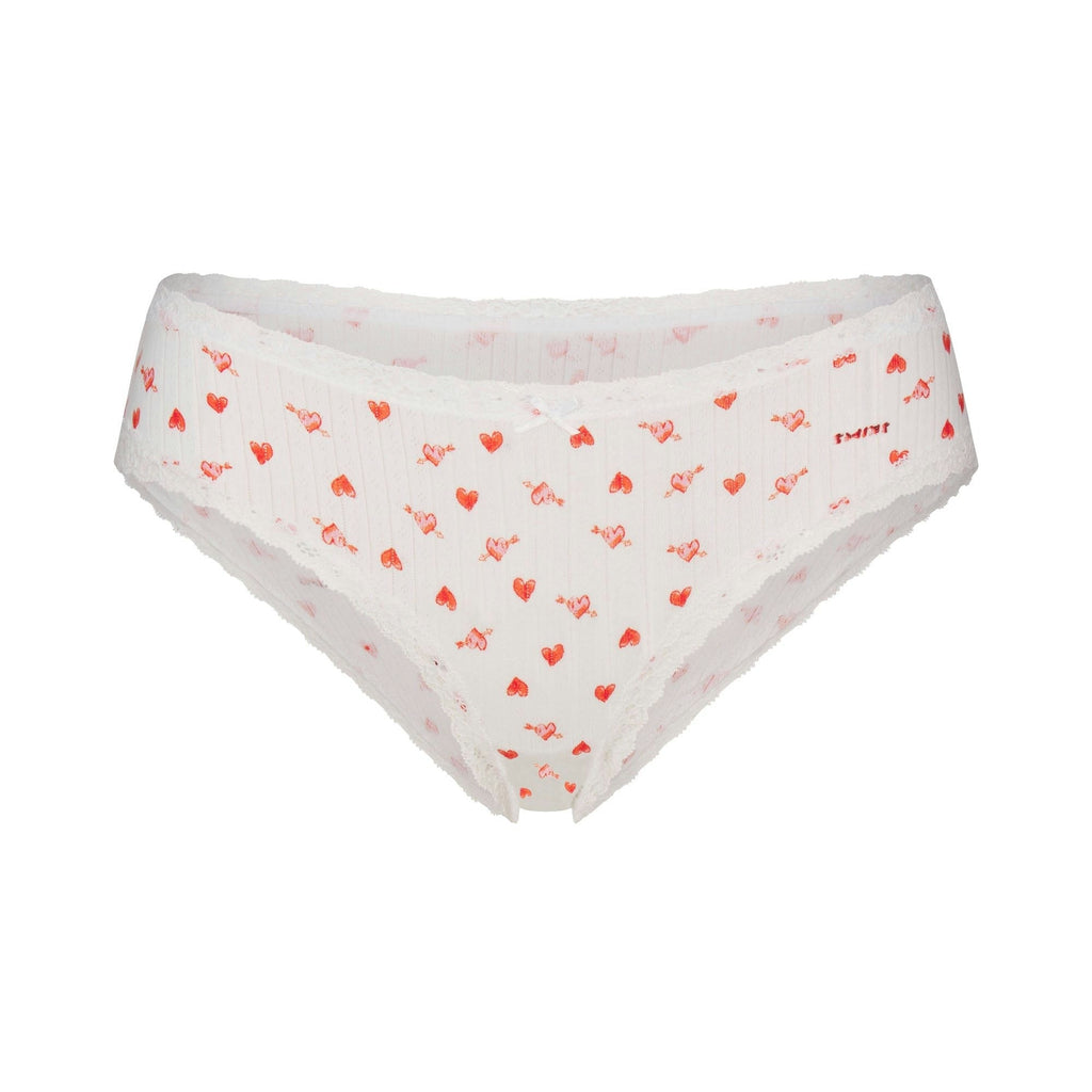 POINTELLE LACE BRIEF