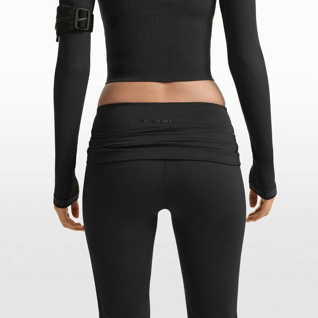FOLDOVER SLIM FLARE LEGGING