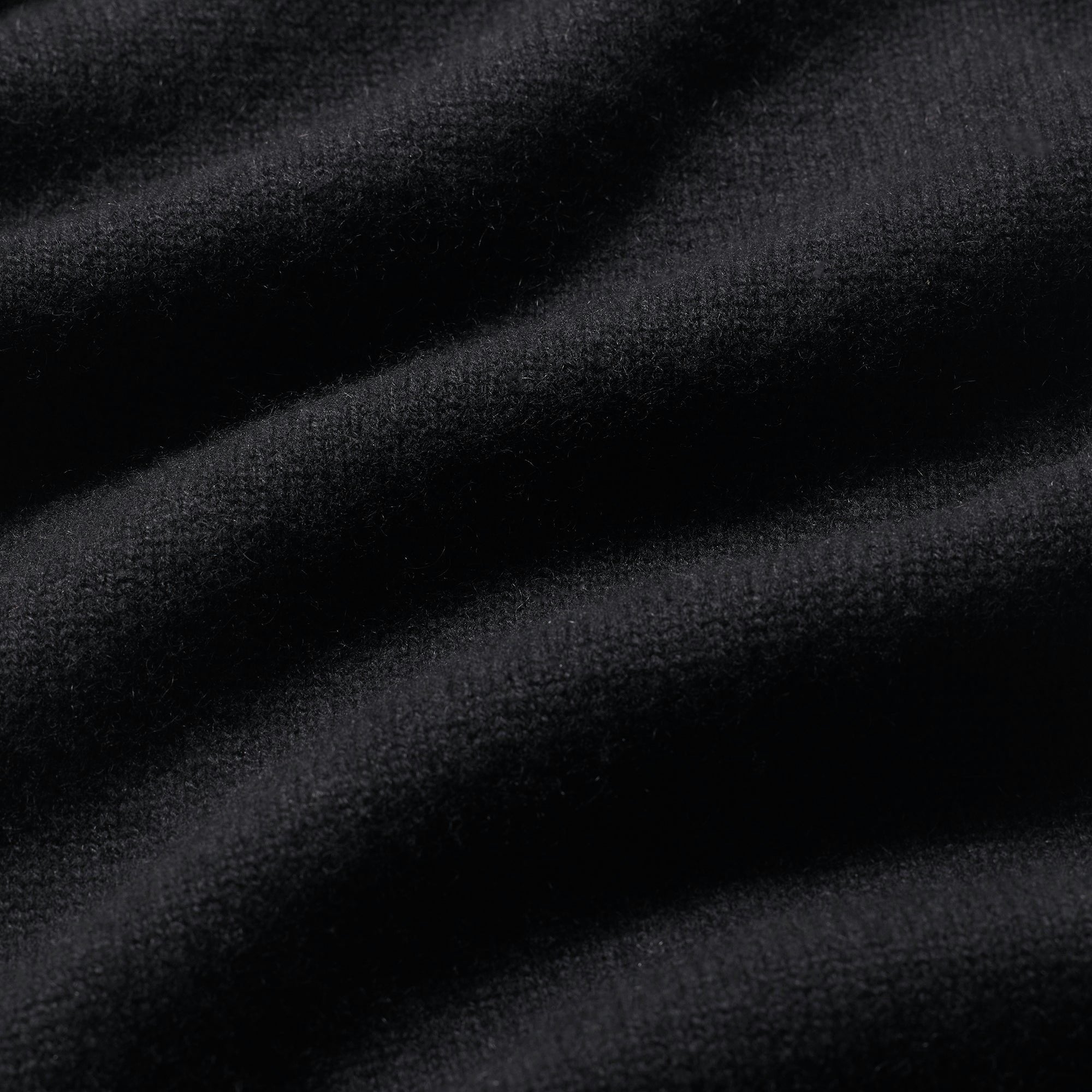 ZIP UP MOCK NECK SWEATER