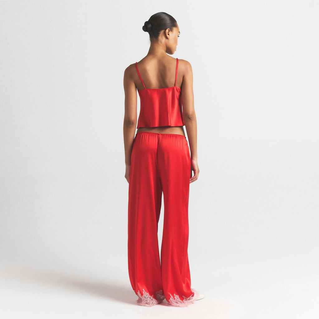 LACE STRAIGHT LEG PANT