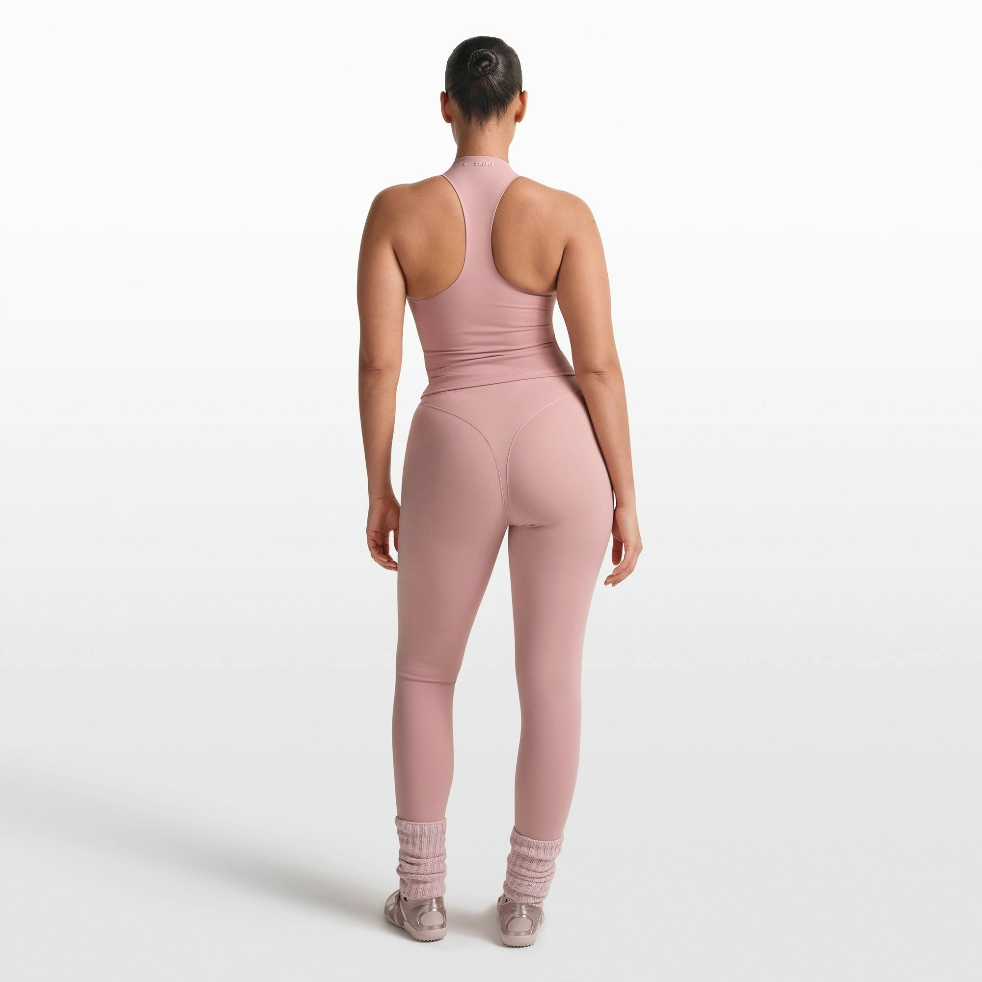 MOCK NECK RACER TANK