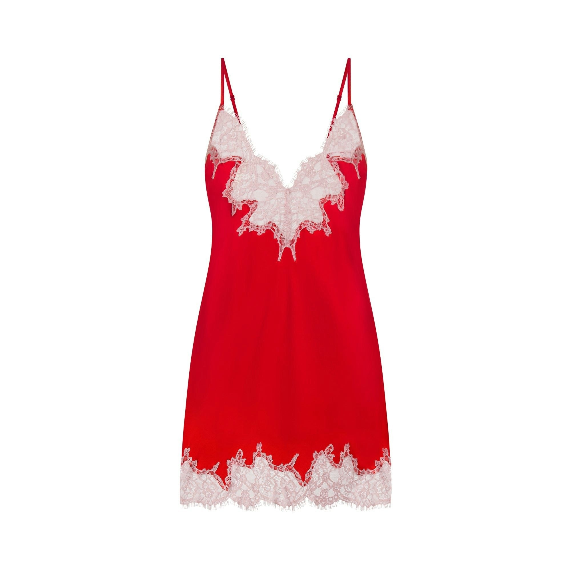 LACE MINI SLIP DRESS