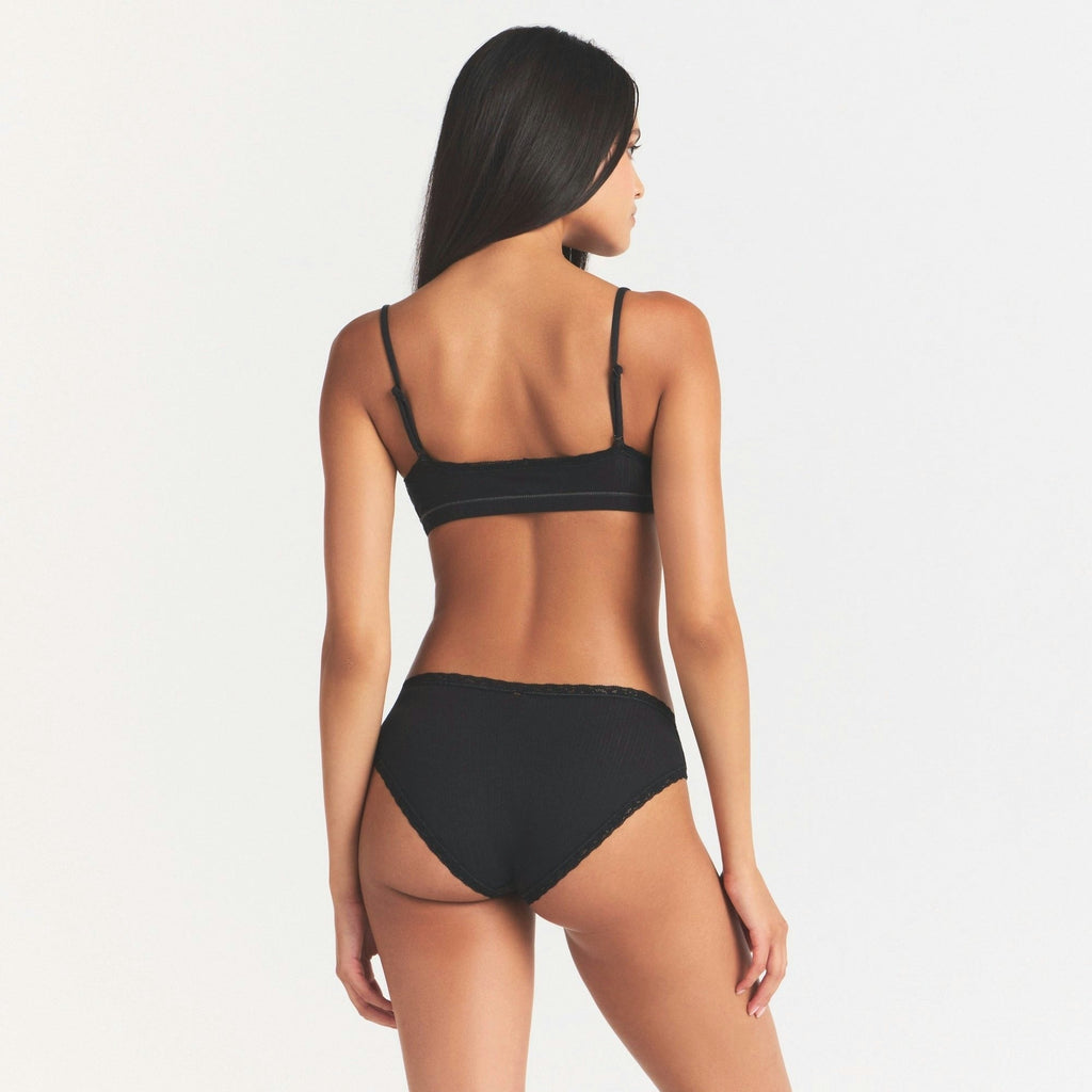 POINTELLE LACE BRIEF