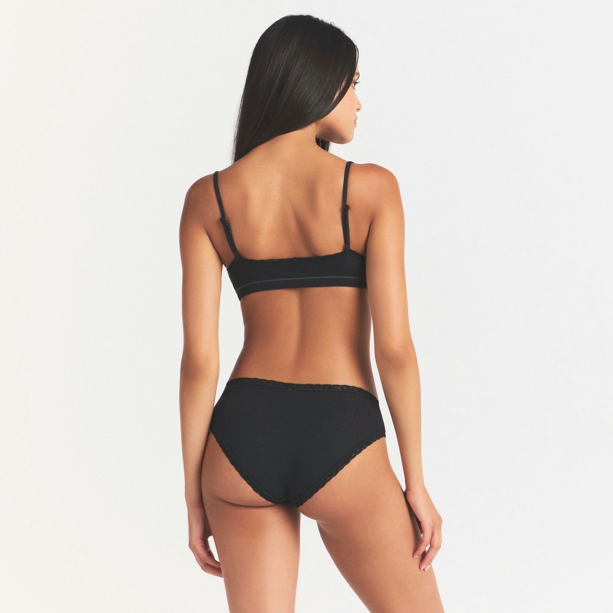 POINTELLE LACE BRIEF