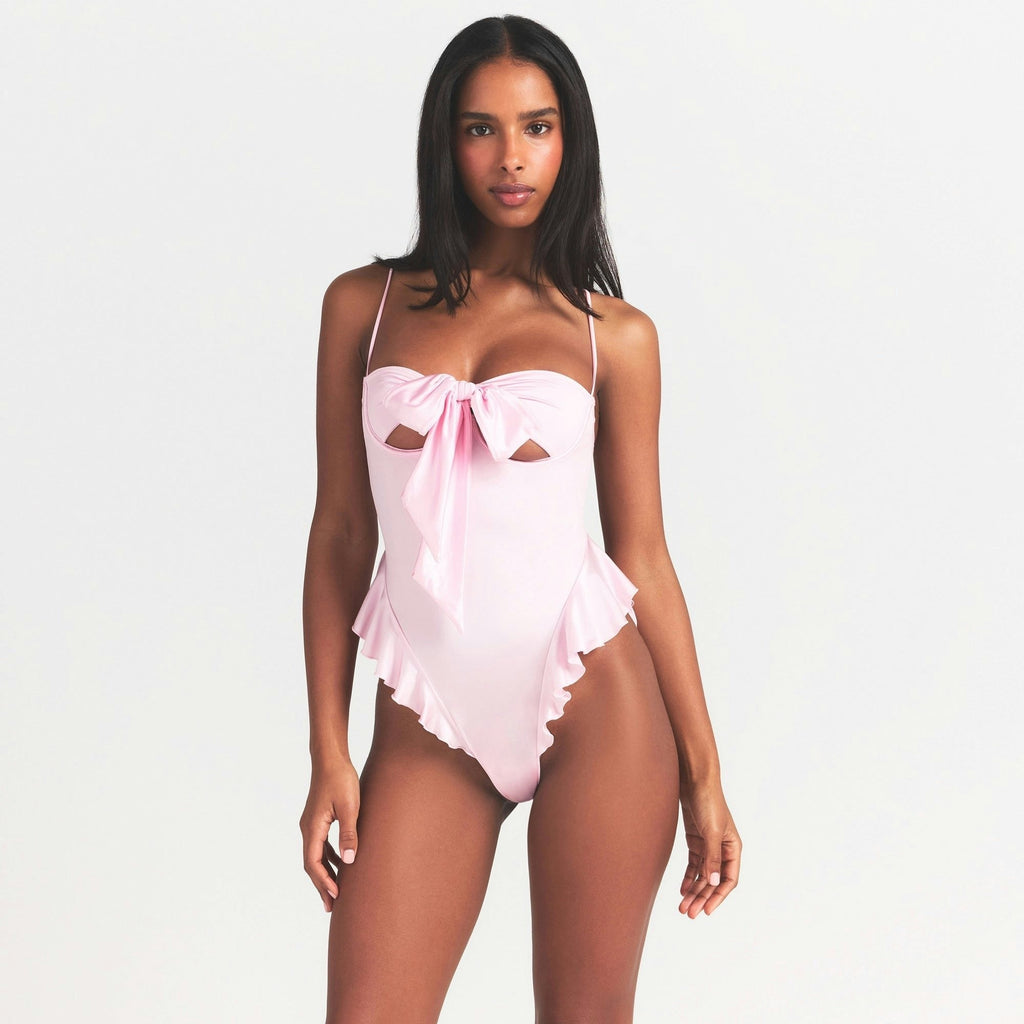 TIE FRONT TEDDY