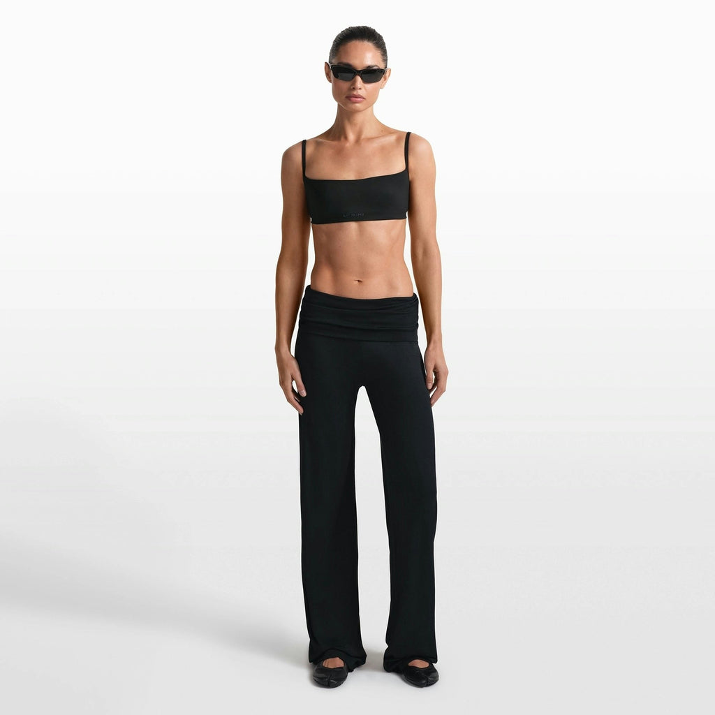FOLDOVER WIDE LEG PANT