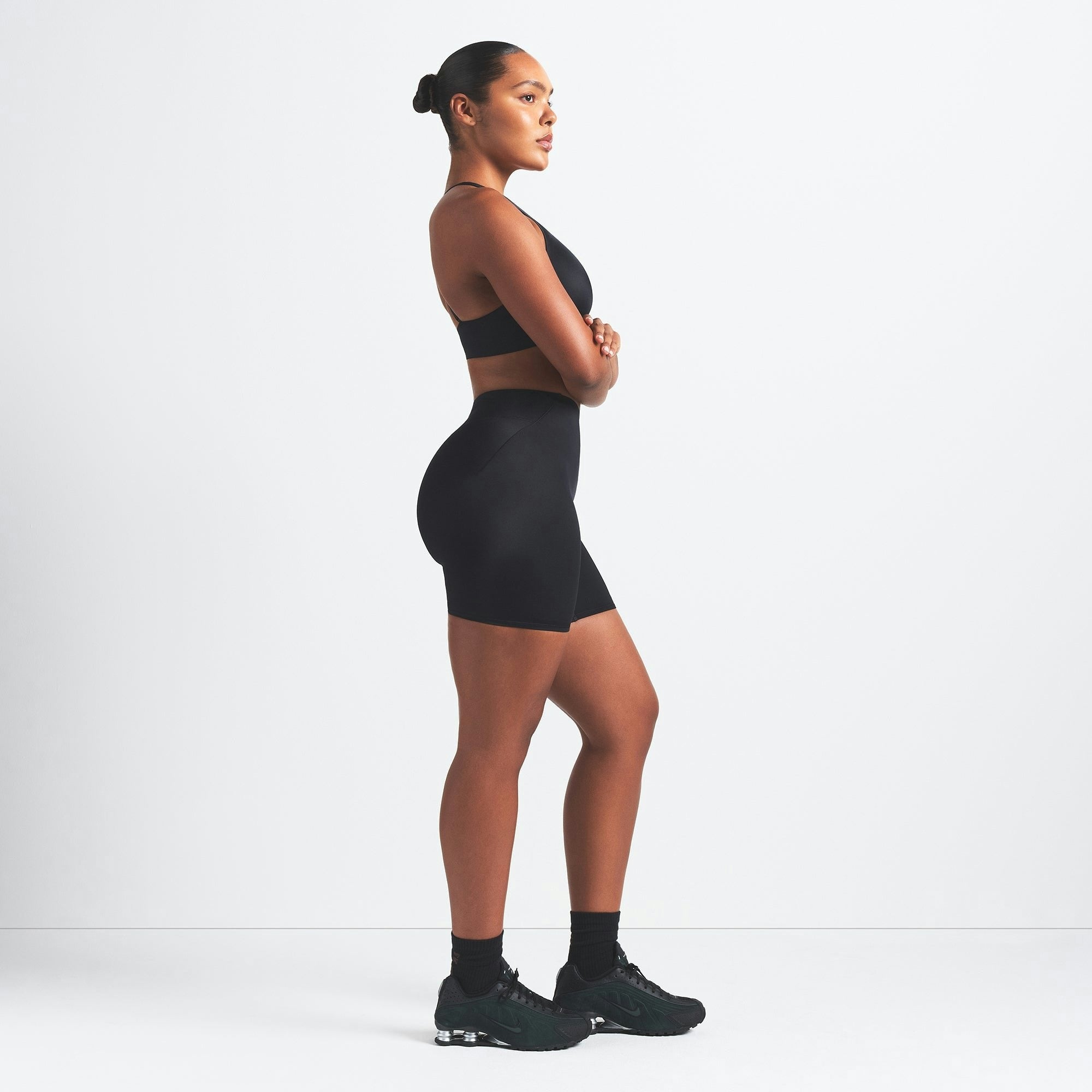 BONDED WAIST 5" BIKER SHORT