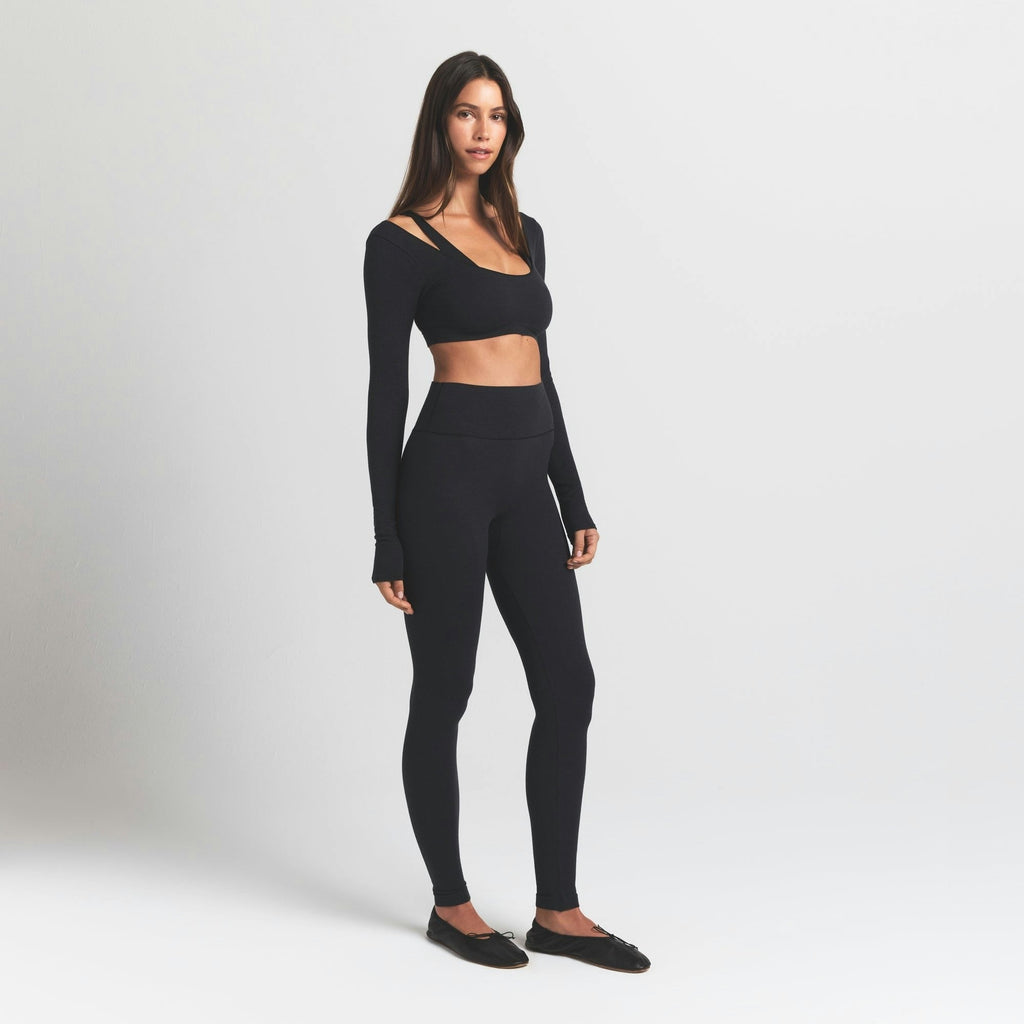 LONG SLEEVE SUPER CROPPED TOP