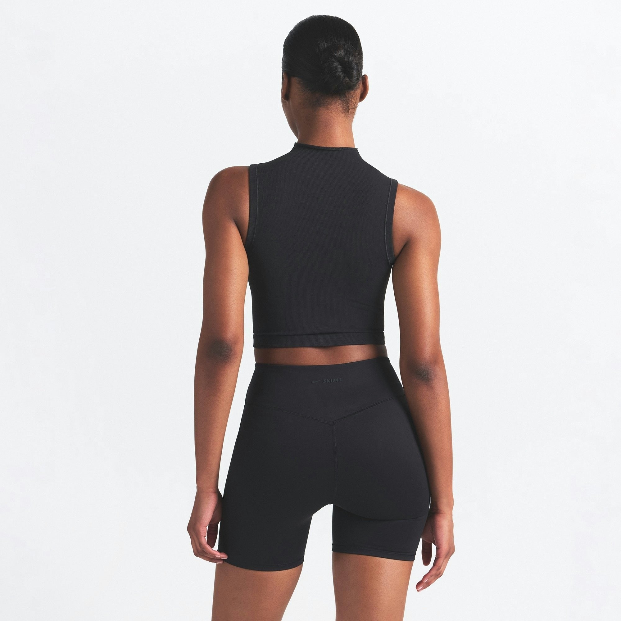 MOCK NECK BRA TOP