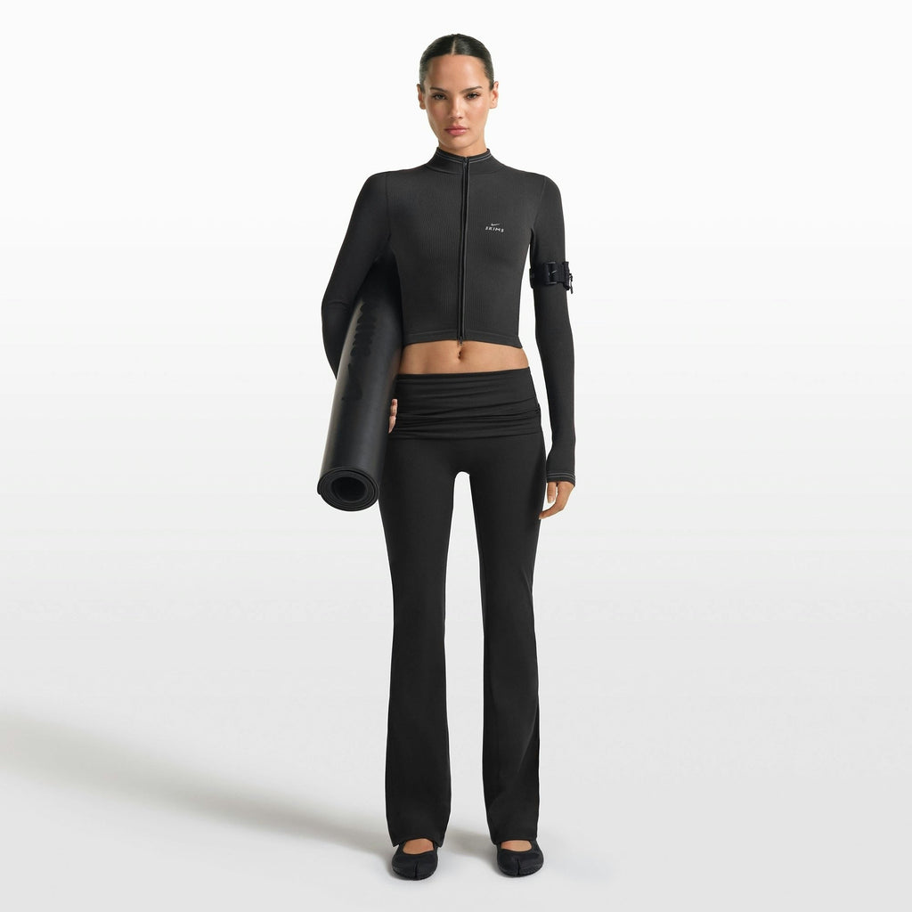 FOLDOVER SLIM FLARE LEGGING