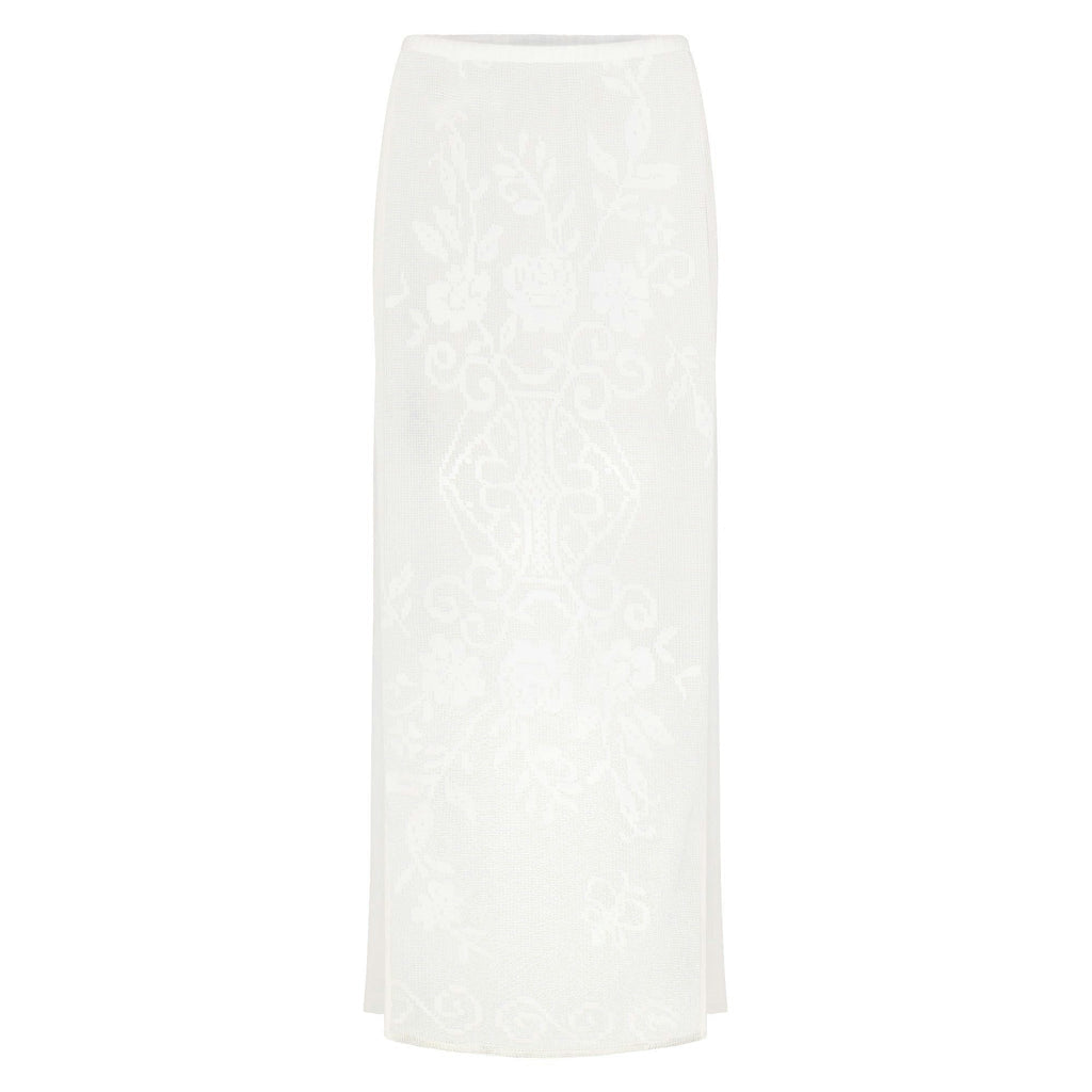 LACE COVER-UPS LONG SKIRT