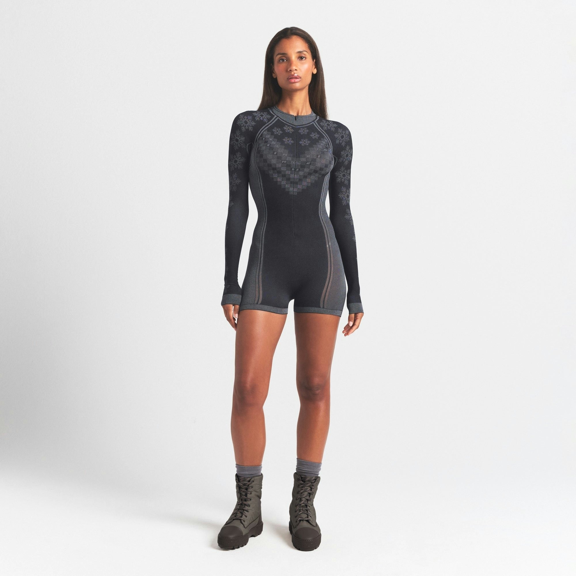 HALF ZIP ONESIE