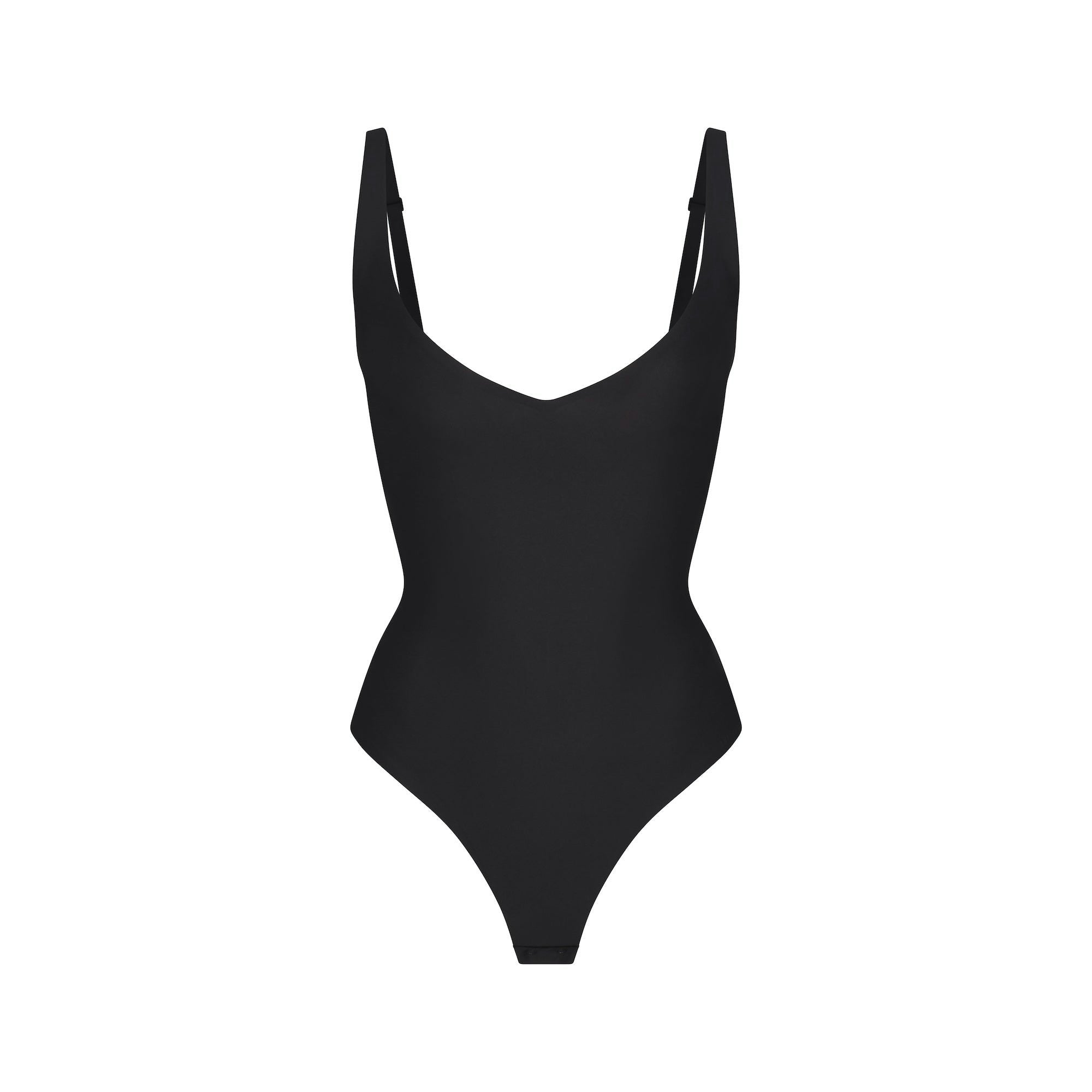 CORE SCULPT PLUNGE THONG BODYSUIT