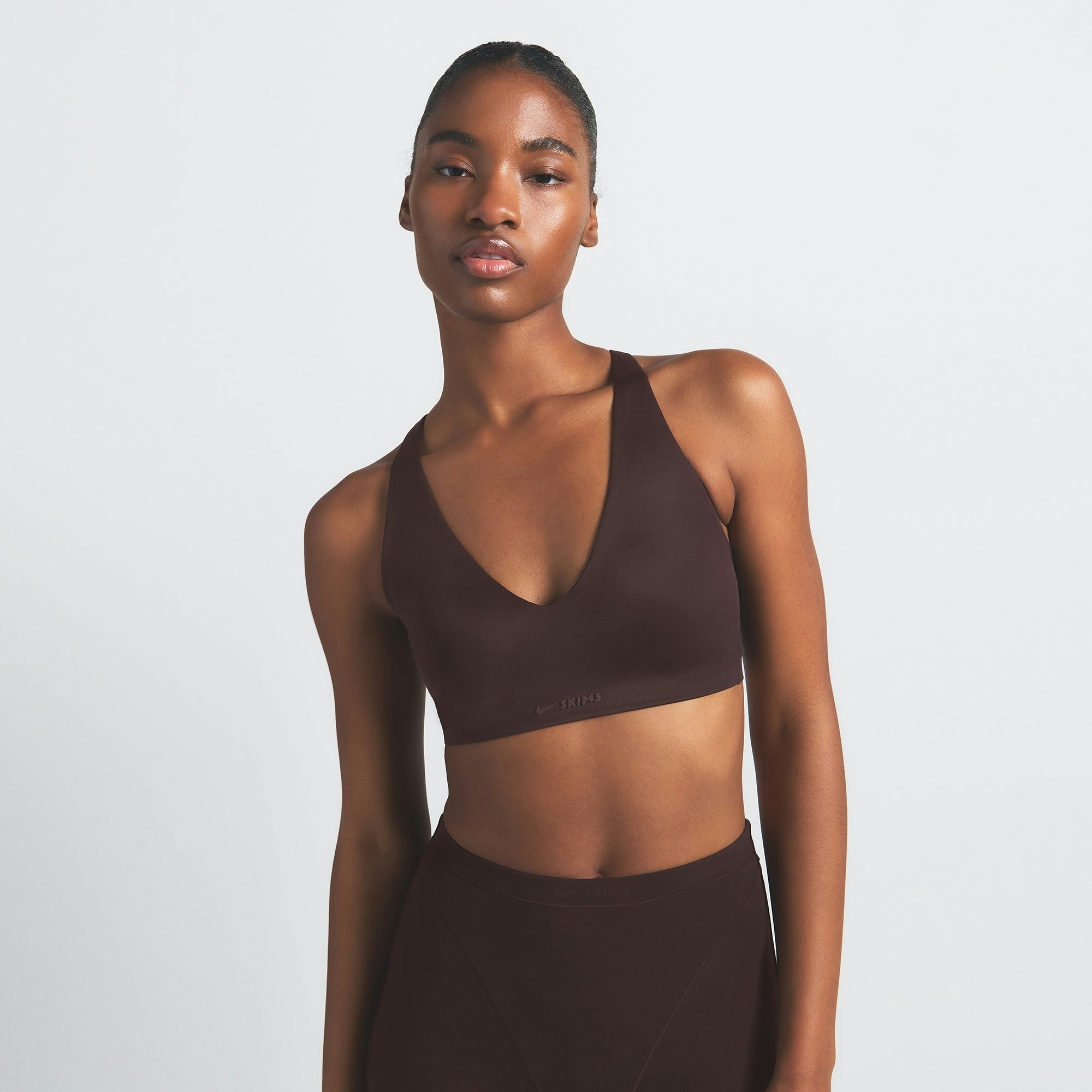 V-NECK BRA