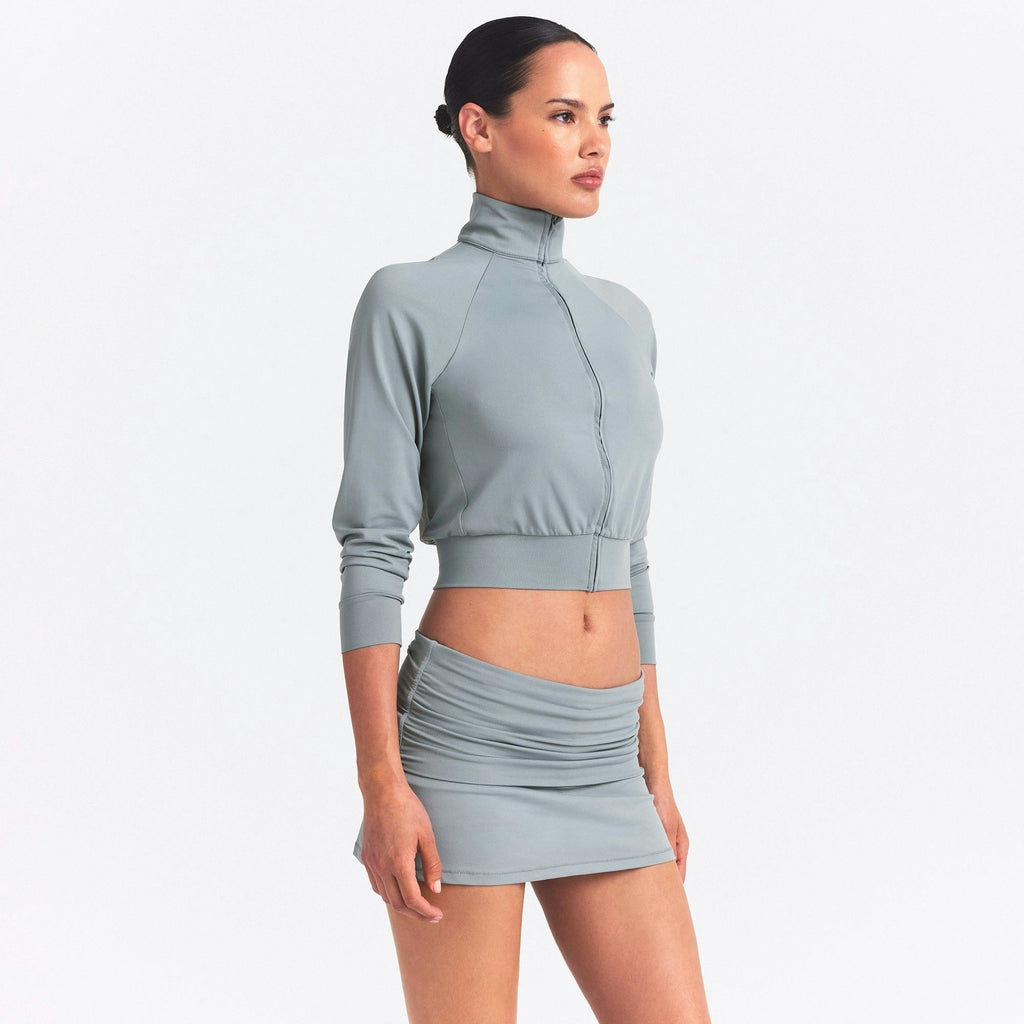 CROPPED TRACK JACKET