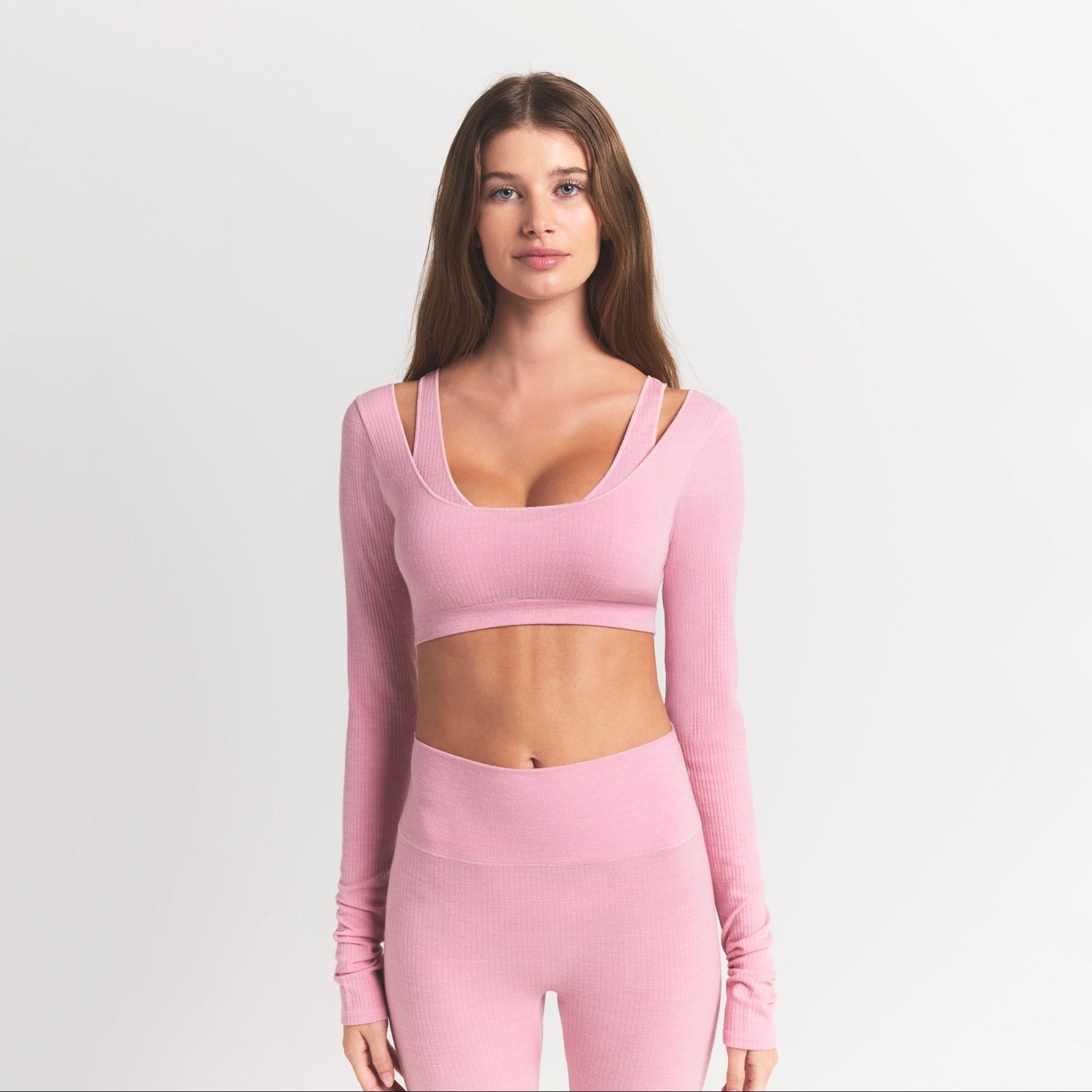 LONG SLEEVE SUPER CROPPED TOP