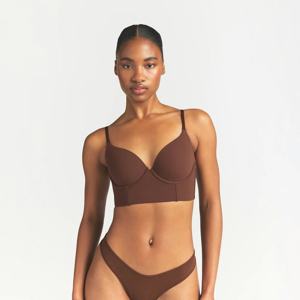 LOW BACK LONGLINE BRA