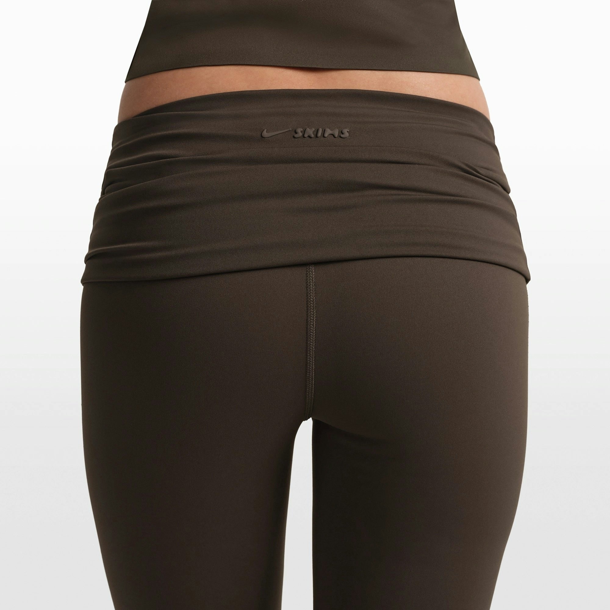 FOLDOVER SLIM FLARE LEGGING