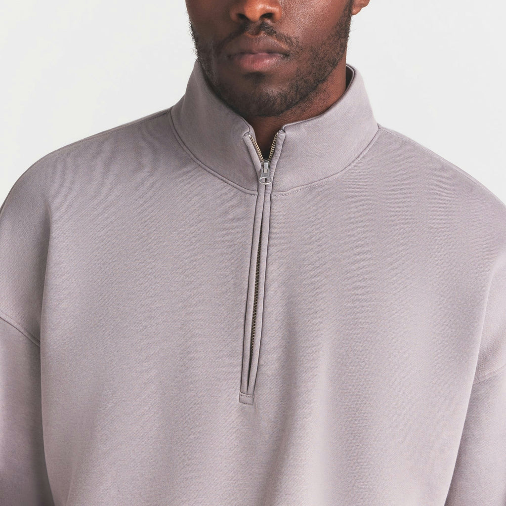 MENS RELAXED QUARTER ZIP