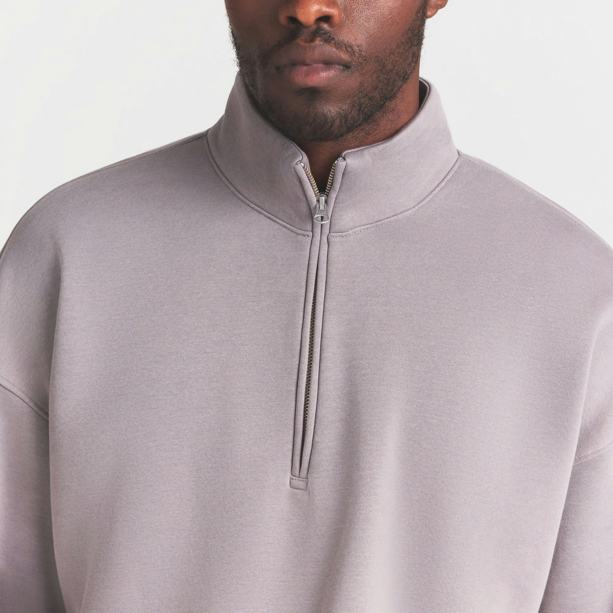 MENS RELAXED QUARTER ZIP