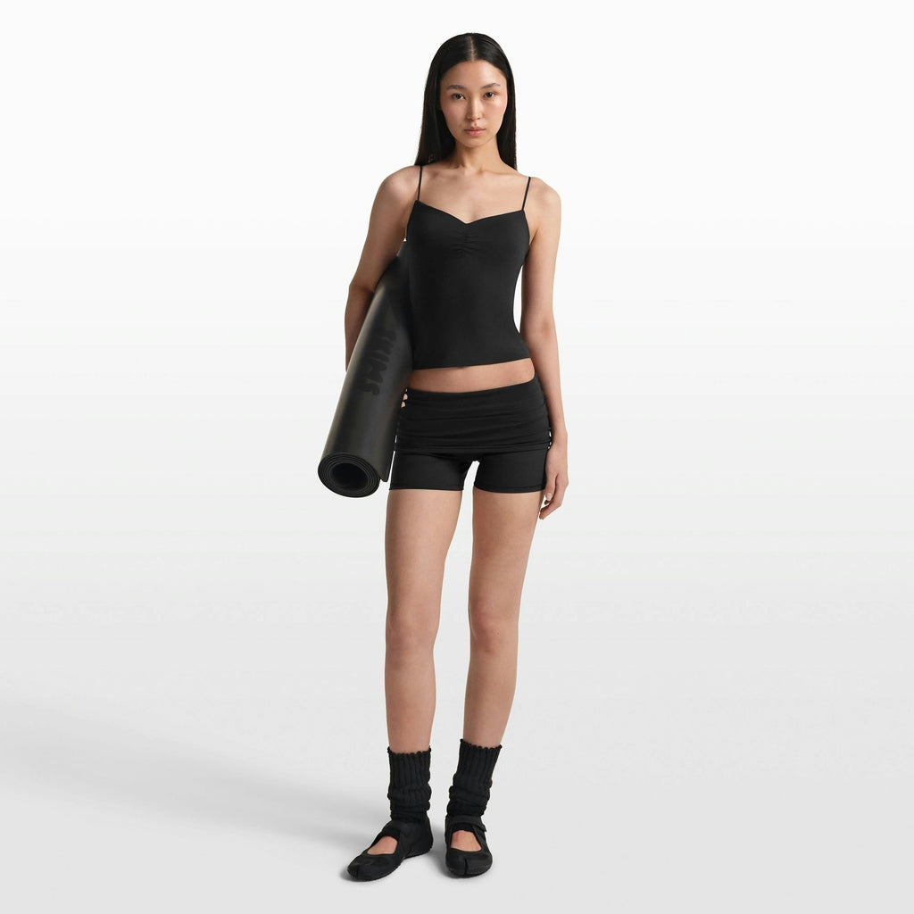 SHIRRED FRONT TANK