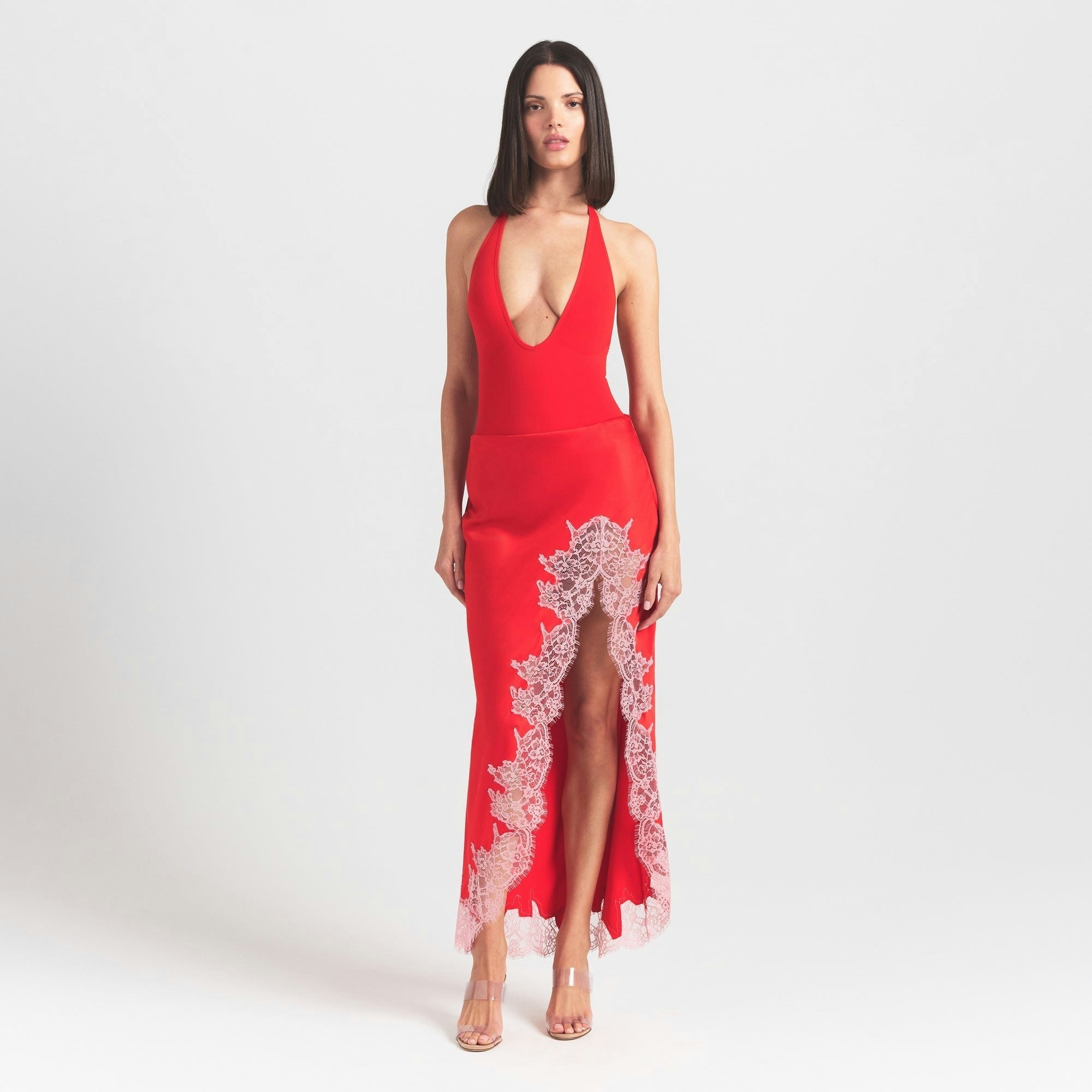 DEEP PLUNGE THONG BODYSUIT