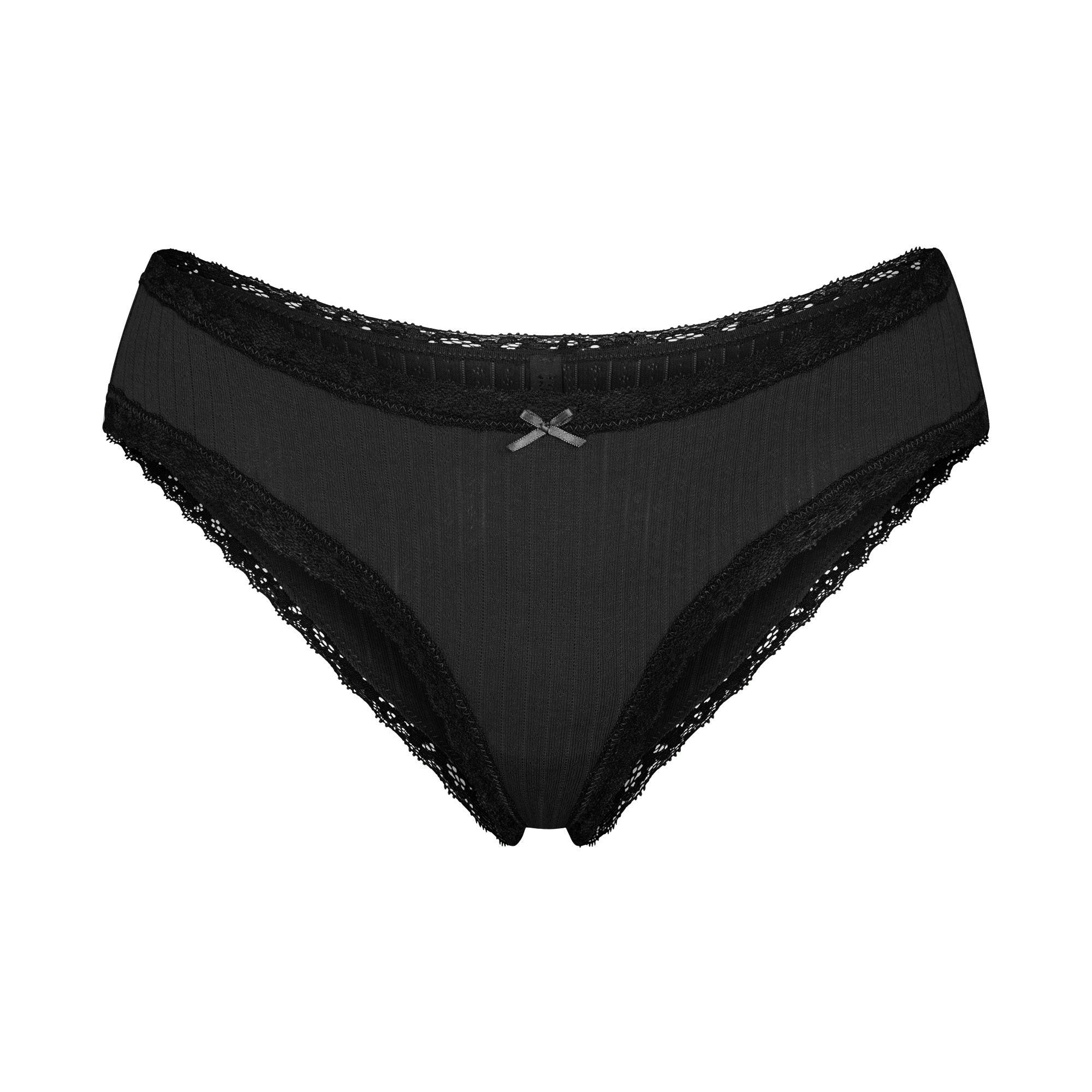 POINTELLE LACE BRIEF
