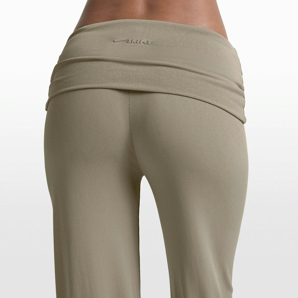 FOLDOVER WIDE LEG PANT