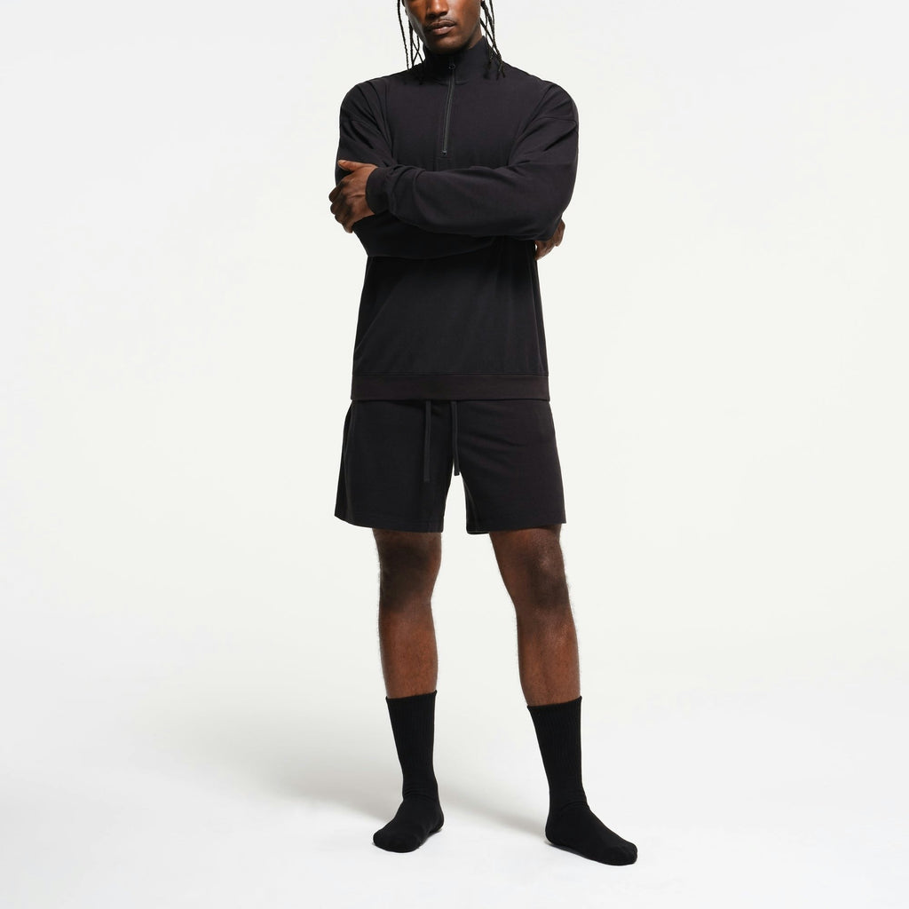 MENS RELAXED QUARTER ZIP PULLOVER