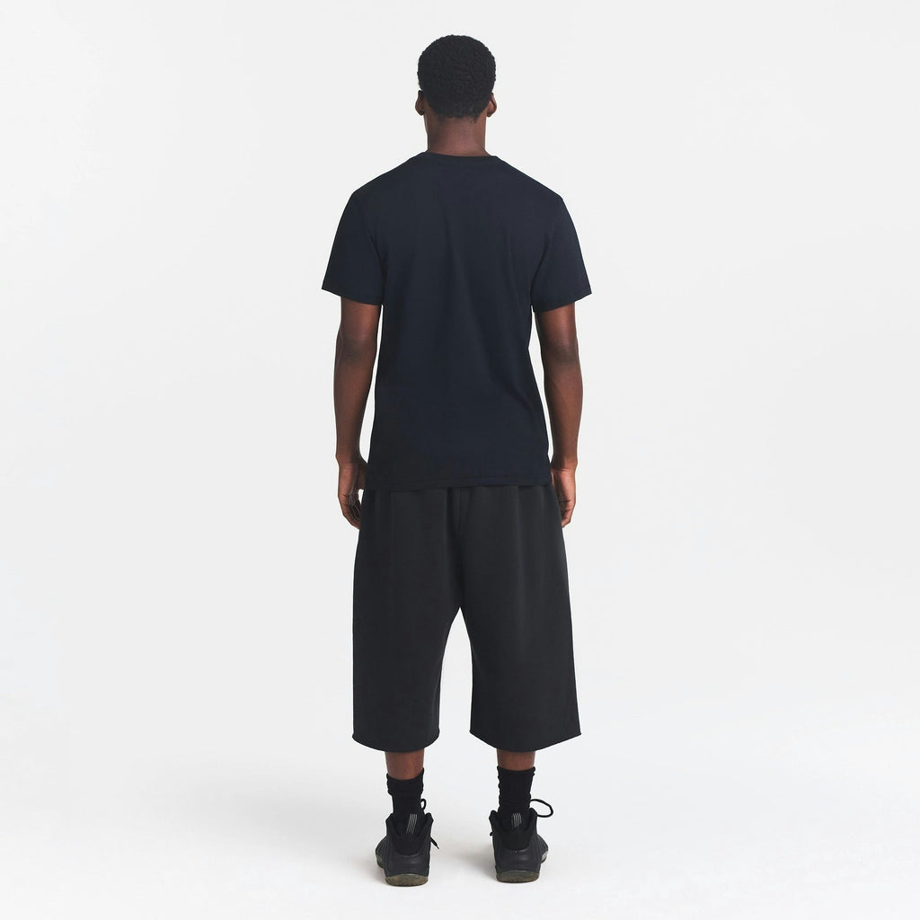 MENS RELAXED CROPPED CREWNECK