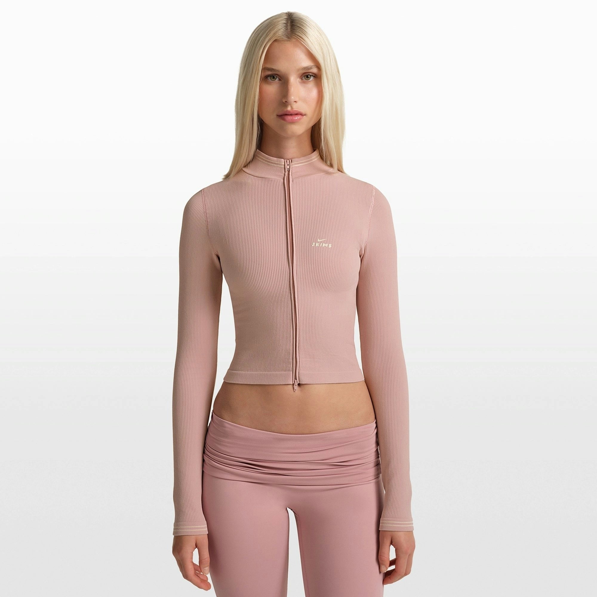 ZIP UP CROP JACKET