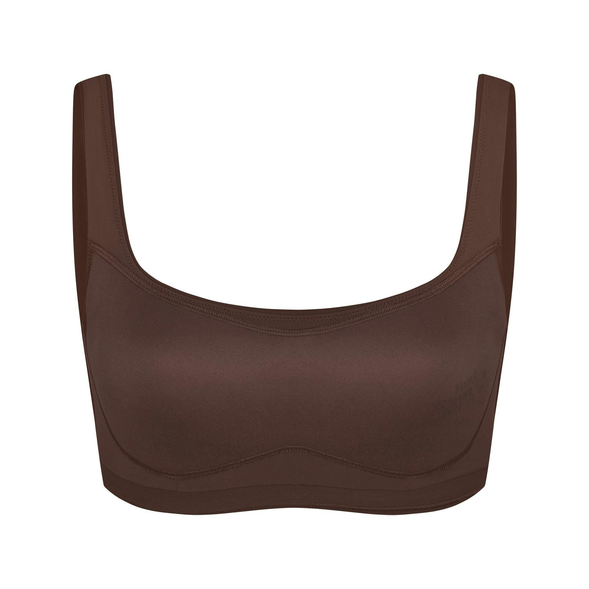 SCOOP NECK BRA