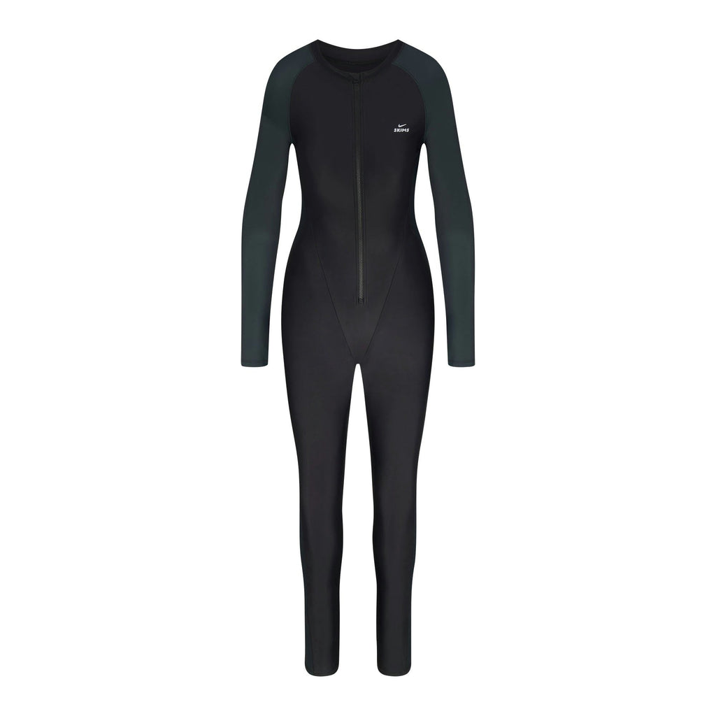 ZIP FRONT LONG ONE PIECE