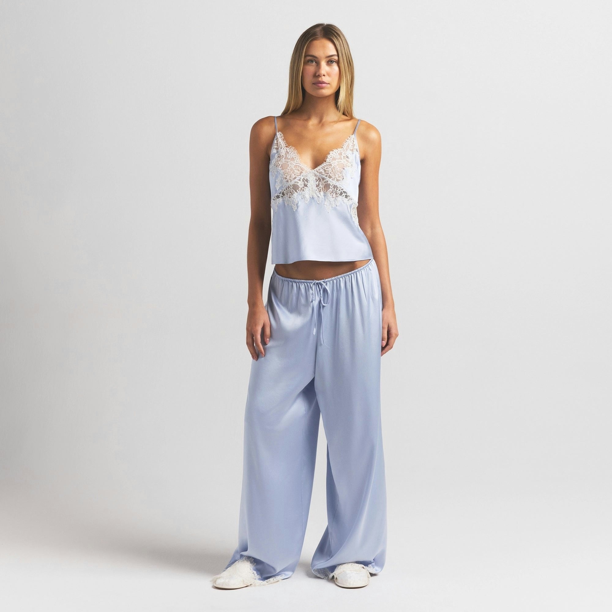 LACE STRAIGHT LEG PANT