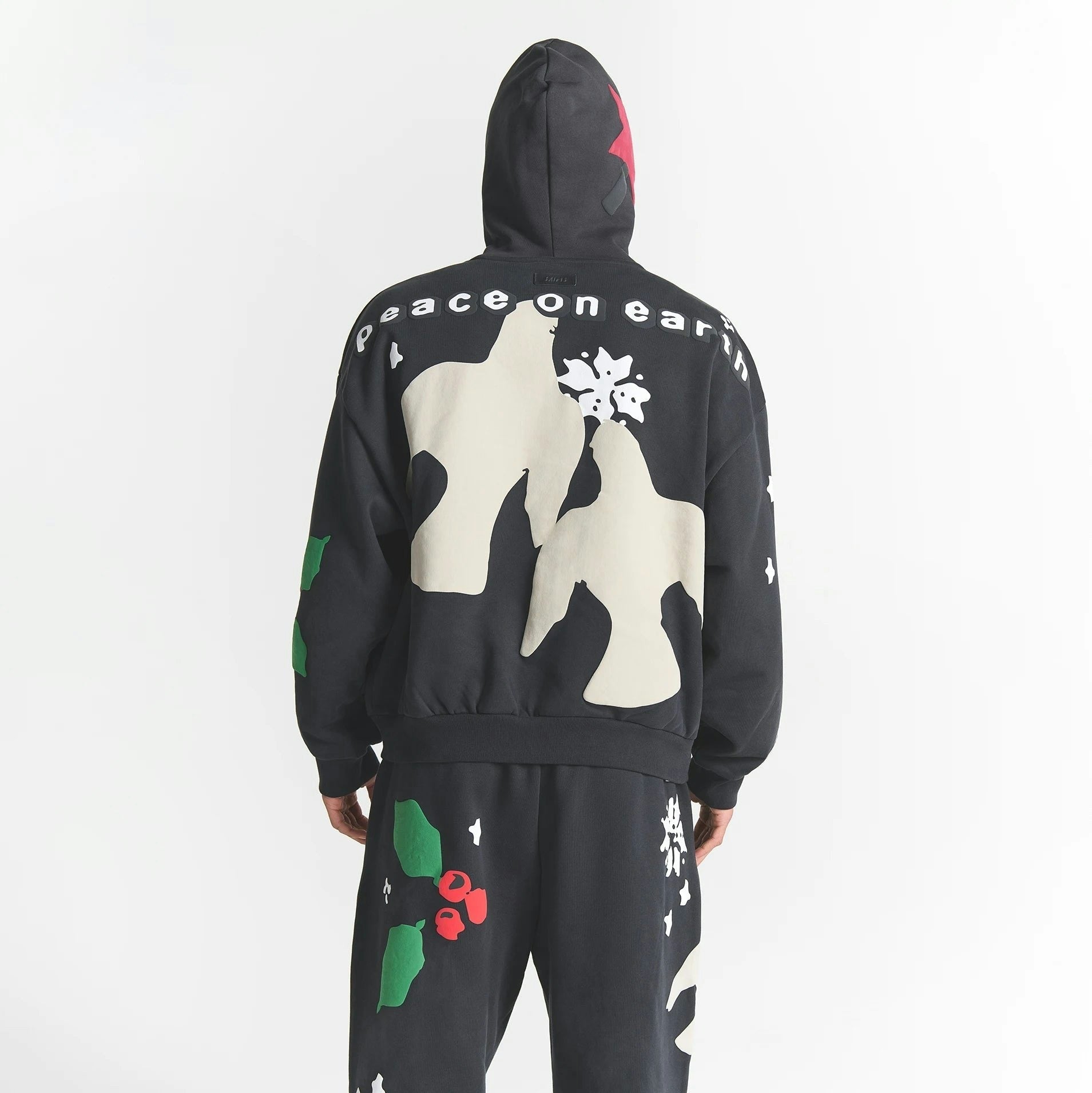 HEAVYWEIGHT FLEECE MENS RELAXED ZIP UP HOODIE